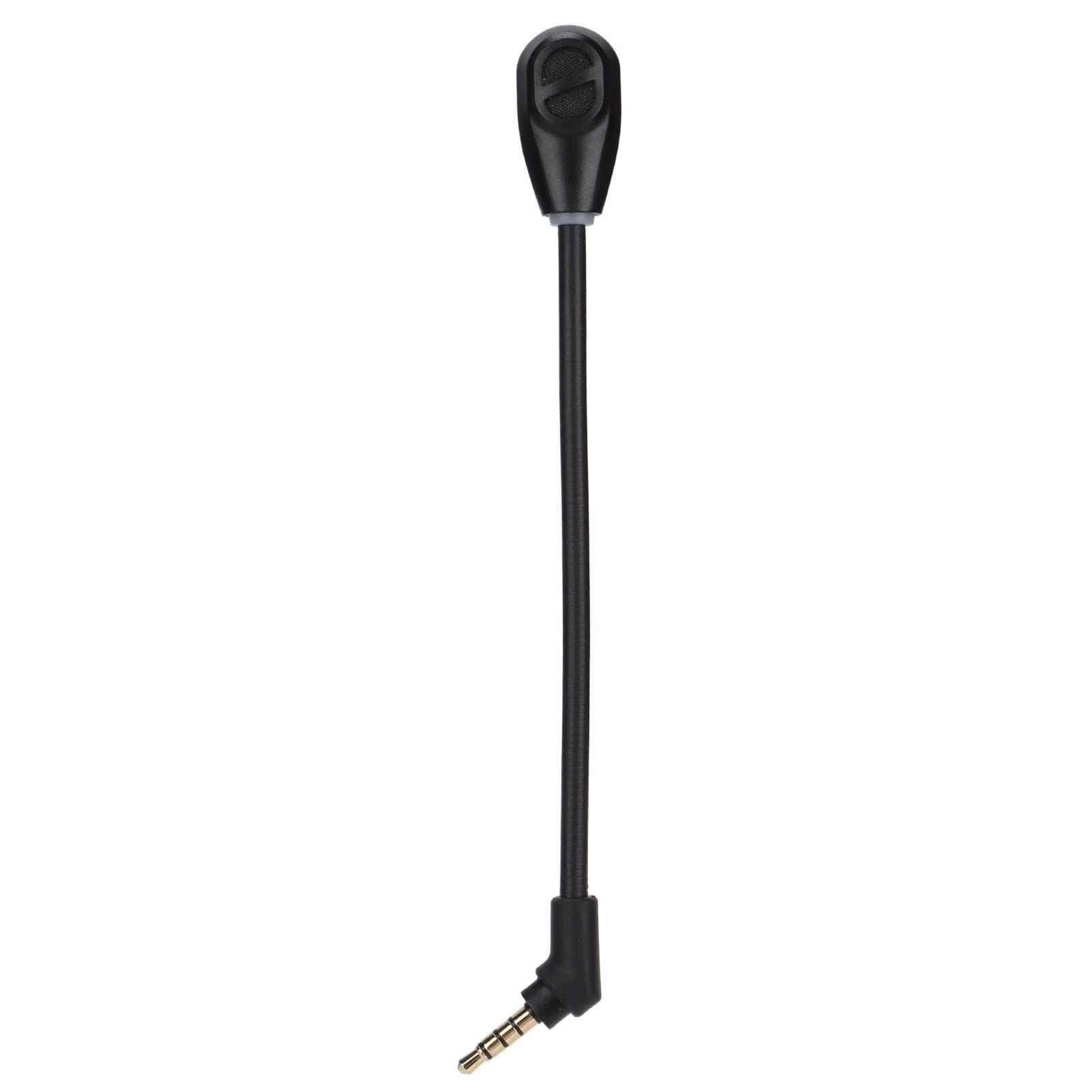 ASHATA Flexibles -Mikrofon 3,5 Mm - Abnehmbares 3,5-mm-Ersatzmikrofon mit Geräuschunterdrückung für Cloud Flight S, für Cloud Flight - Schwarz