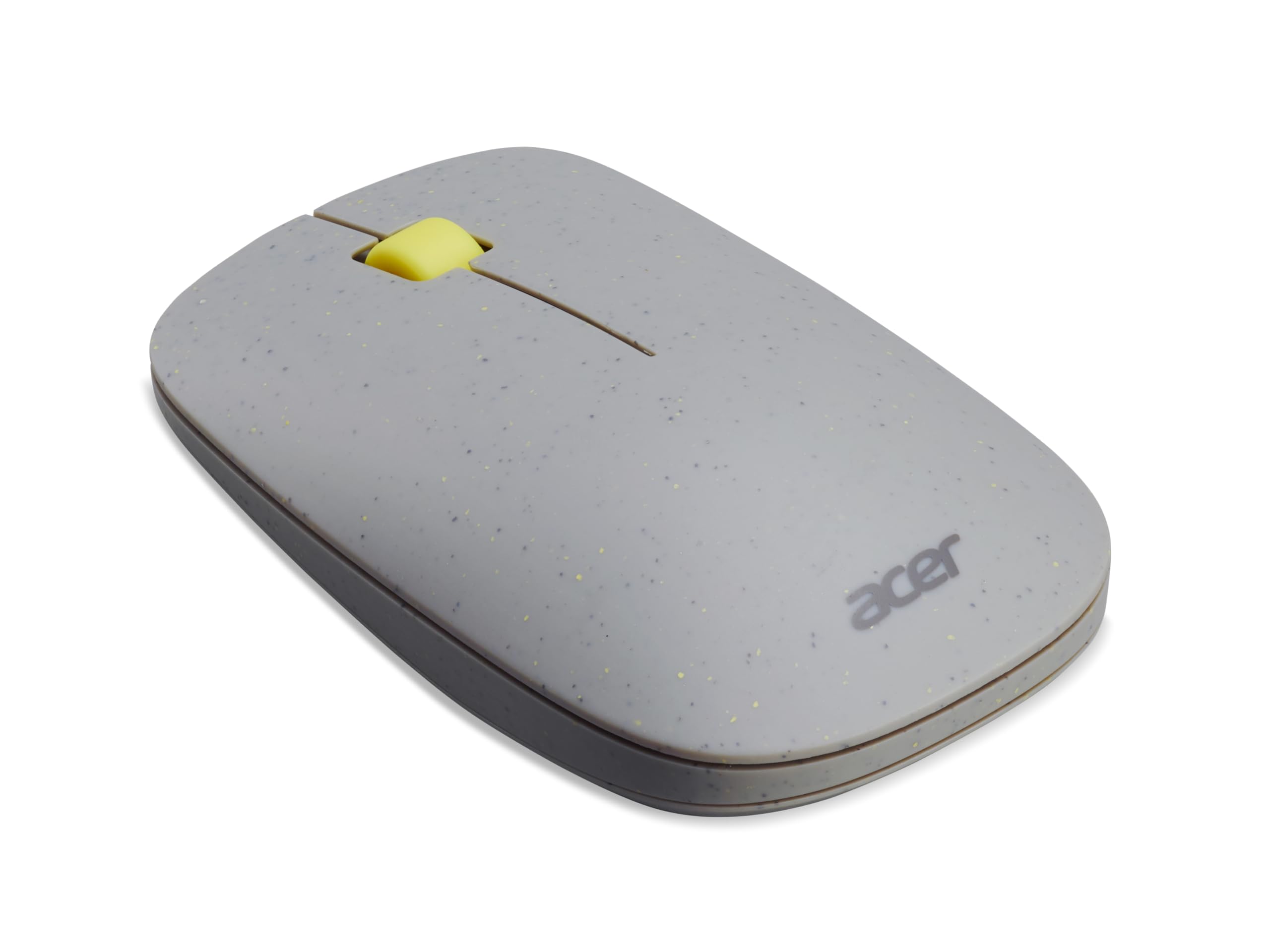 acer Vero Maus AMR020 - Maus kabellos (2.4GHz Funkmaus, 1200 DPI, Smart-Power-Management, ergonomische Maus für rechts und Links Händer, leises Mausrad, 30% PCR-Kunststoffanteil) grau