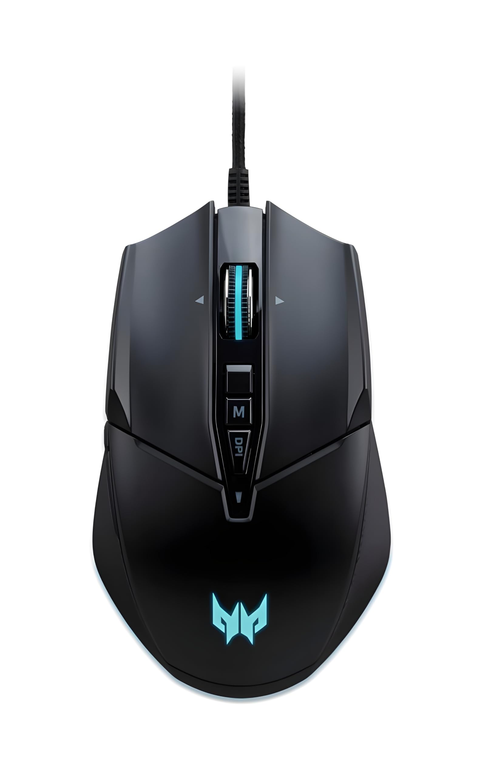 Acer Predator Cestus 335 Gaming Maus (19.000 DPI, 400 IPS Tracking, 10 programmierbare Tasten, 0,5 ms Reaktionszeit, RGB Beleuchtung), schwarz