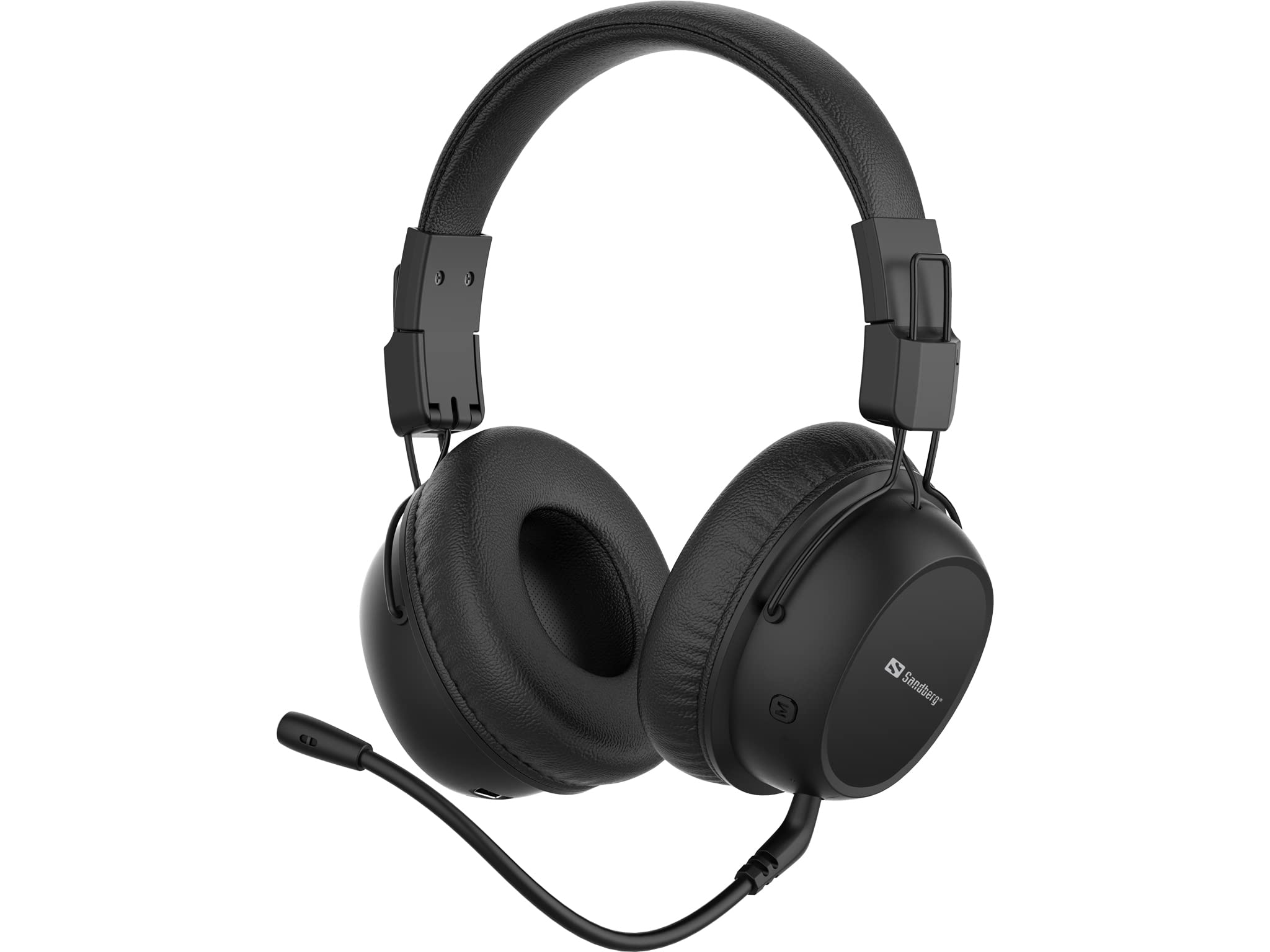 Sandberg Bluetooth Headset ANC FlexMic, Schwarz