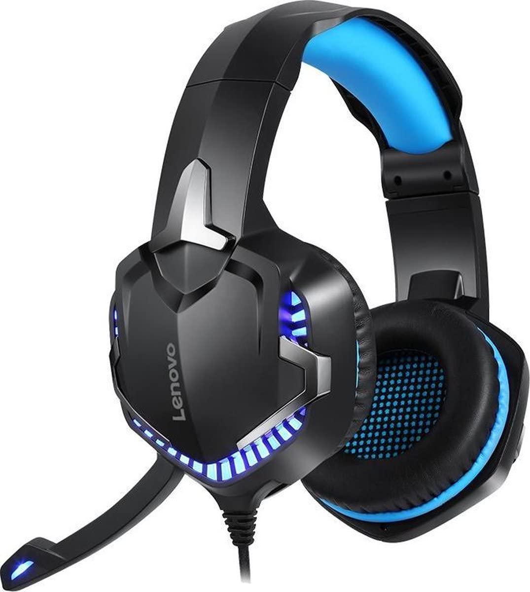 Lenovo Gaming-Headset HS15 3D Stereo mit verstellbarem Mikrofon und RGB-LED-Effekt