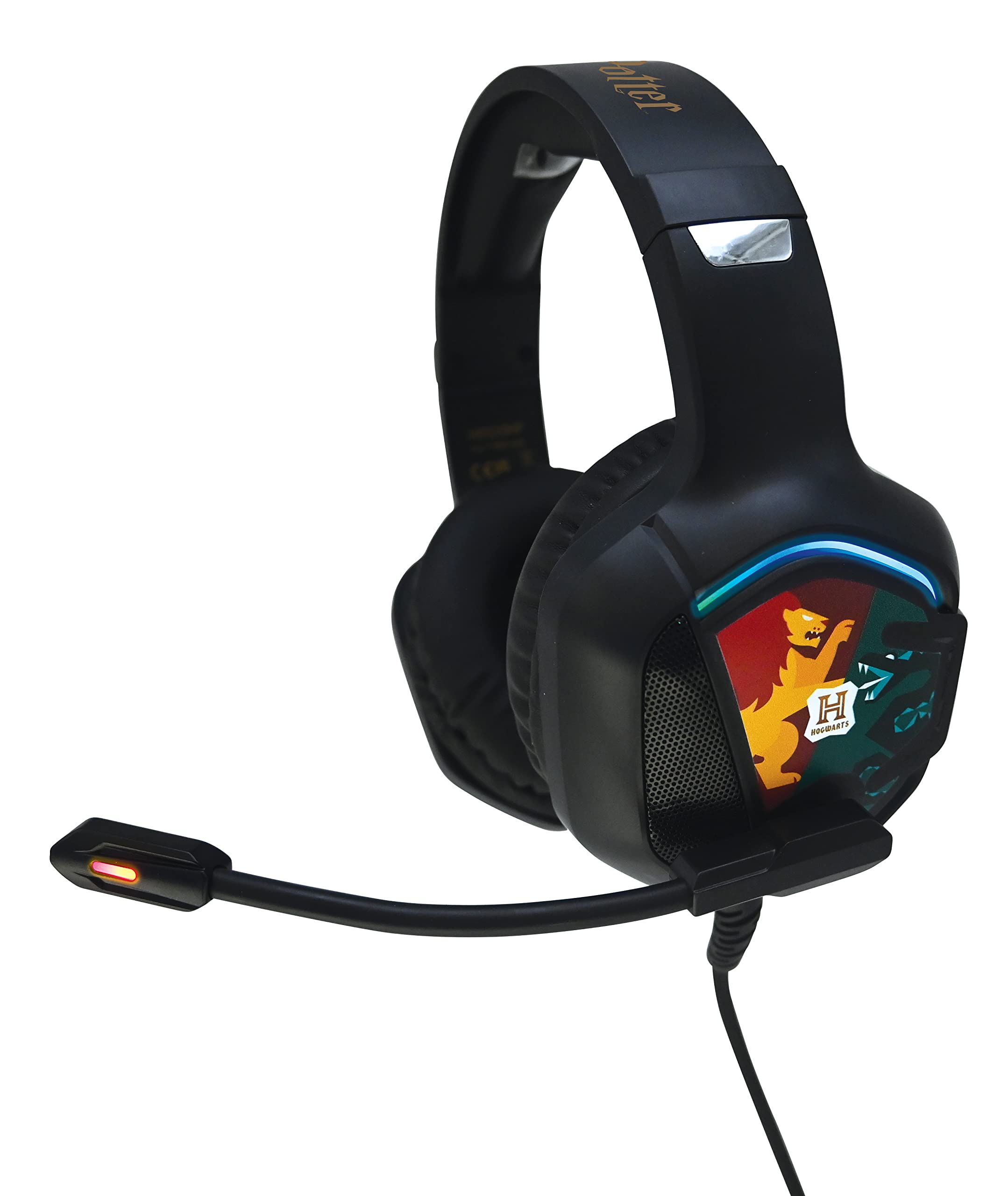 Lexibook, Harry Potter, Gaming-Headset, Immersives Gaming, Kabelgebundener Stereo-Sound, Faltbar, Verstellbar, Schwarz, HPG10HP