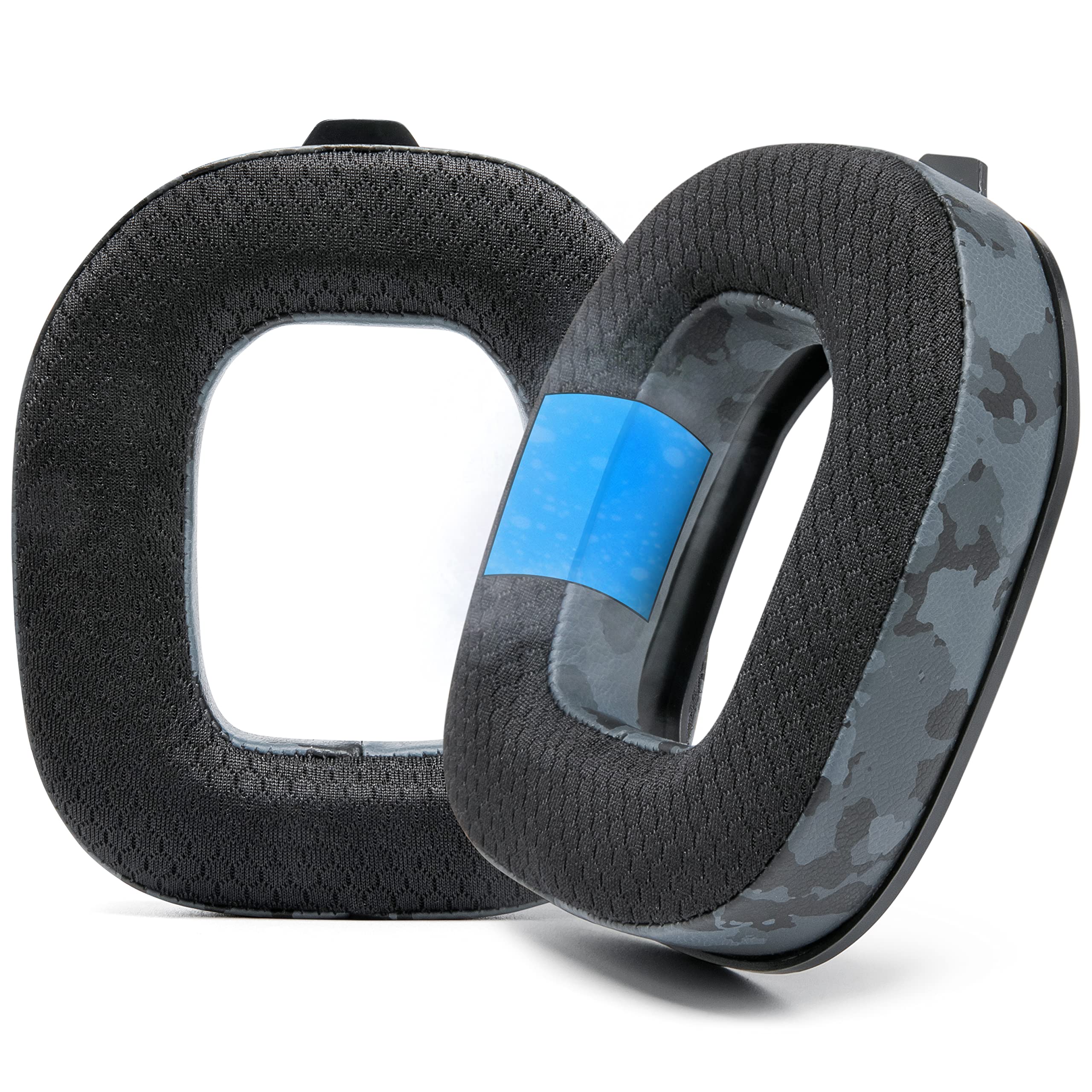 WC Freeze A50 – Ersatz-Ohrpolster mit Kühlgel nur für Astro A50 Gen 4, Gen 5 und A50X, hergestellt von Wicked Cushions, verbesserte Haltbarkeit, Dicke und Schallisolierung | Black Camo