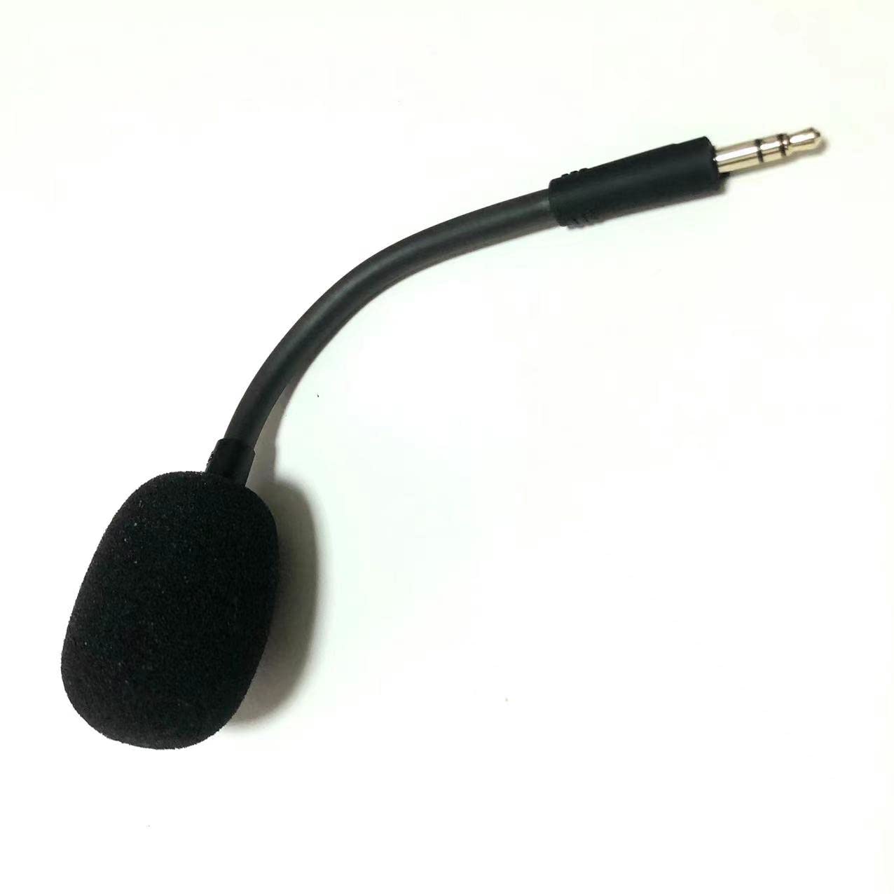 Mikrofon für Razer Barracuda X Game-Headset, 3,5 mm, abnehmbares Gaming-Boom-Mikrofon mit Schaumstoff