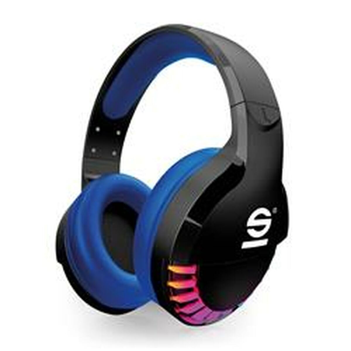Celly, Wireless Speed Kopfhörer, Sparco-Line, Gaming Over Ear, mit funktionalem Design und verstellbarem Kopfbügel, eingebautes Mikrofon und Fernbedienung, mit LED-Rainbow