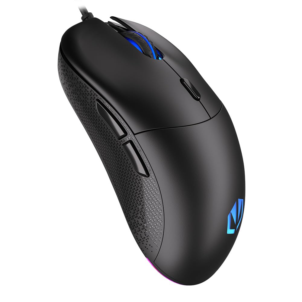 ENDORFY GEM, Leichte Gaming-Maus, Leichte Gaming-Maus (67 g), PixArt PMW3325 Sensor, 8000 DPI, Kailh GM 4.0 switches, 6 programmierbare Tasten, Mausfüße aus „PTFE”, EY6A006