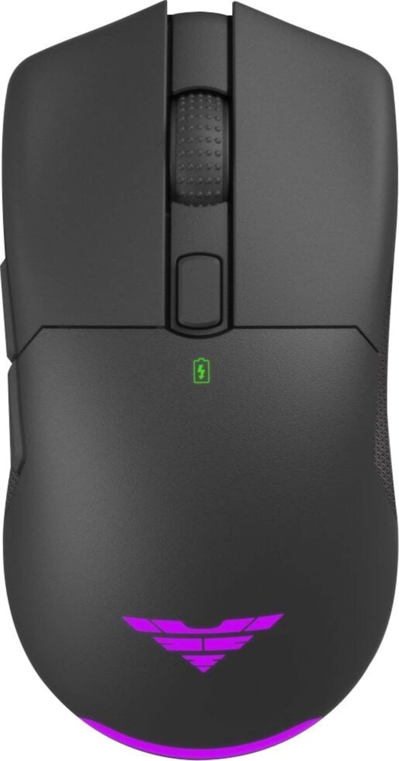 PREYON Gaming Maus mit Kabel 1.8 m und Kabellose Mouse für PC Gamingmaus Wireless - Programmierbare Tasten RGB-Leuchten 2.4G Hz USB Leichtgewicht 85 g 16K DPI Sensor-Anpassungen - Owl Schwarz