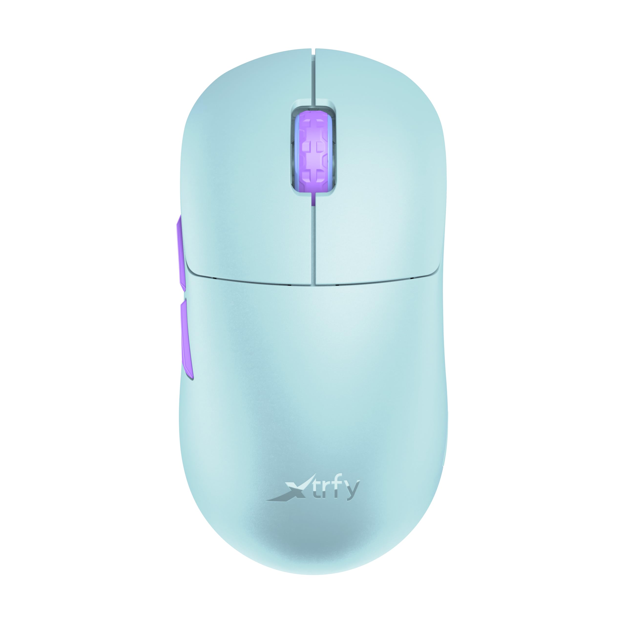 Xtrfy M8 Wireless, Kabellose Ultraleichte Gaming-Maus, Optimiert für esports, 2,4 GHz Funk, Extrem Niedrige Front für Präzision, Wiederaufladbar, Frosty Mint