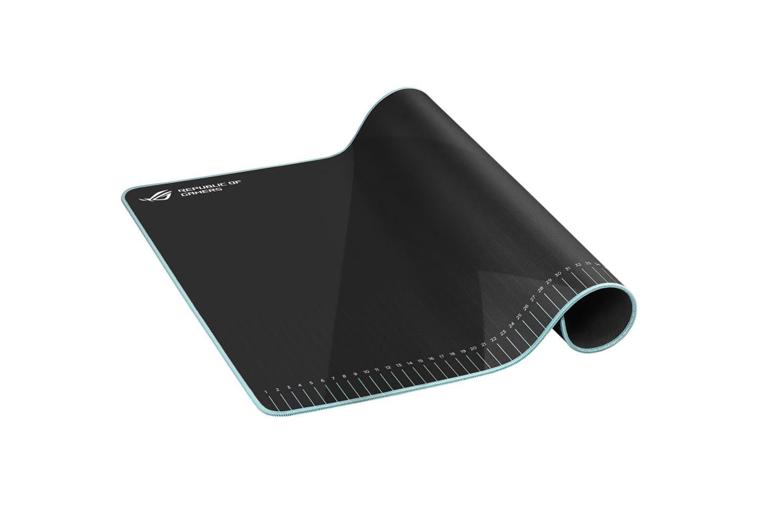 ASUS ROG Hone Ace Aim Lab Edition Gaming-Mauspad (mit Messmarkierungen für die ROG Aim Lab Software, Wasser-, öl- und staubabweisende Oberflächenschutz-Nanobeschichtung, 3mm Gummibasis)