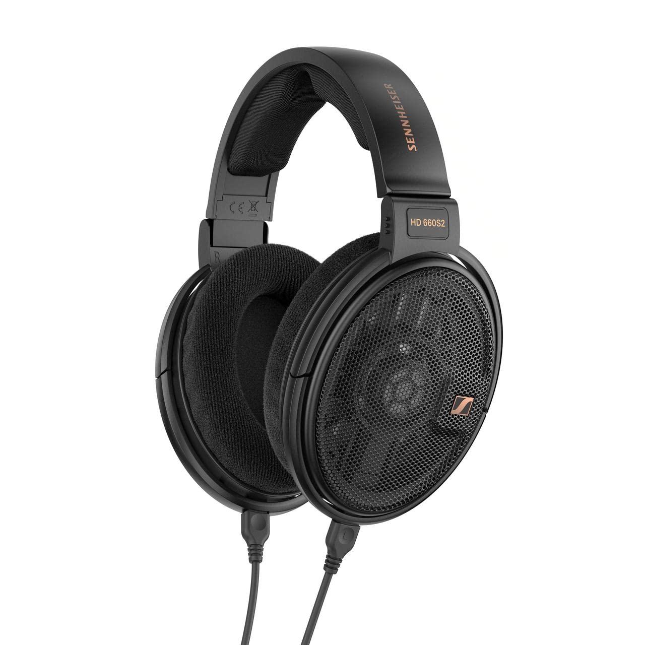 Sennheiser HD 660S2 - Audiophile Open-Ear Over-Ear Kopfhörer mit Kabel, Tiefbass-Erweiterung & Verfeinerter Akustischer Performance, Headphones für PC, Musik, Gaming, Premium Schwarz
