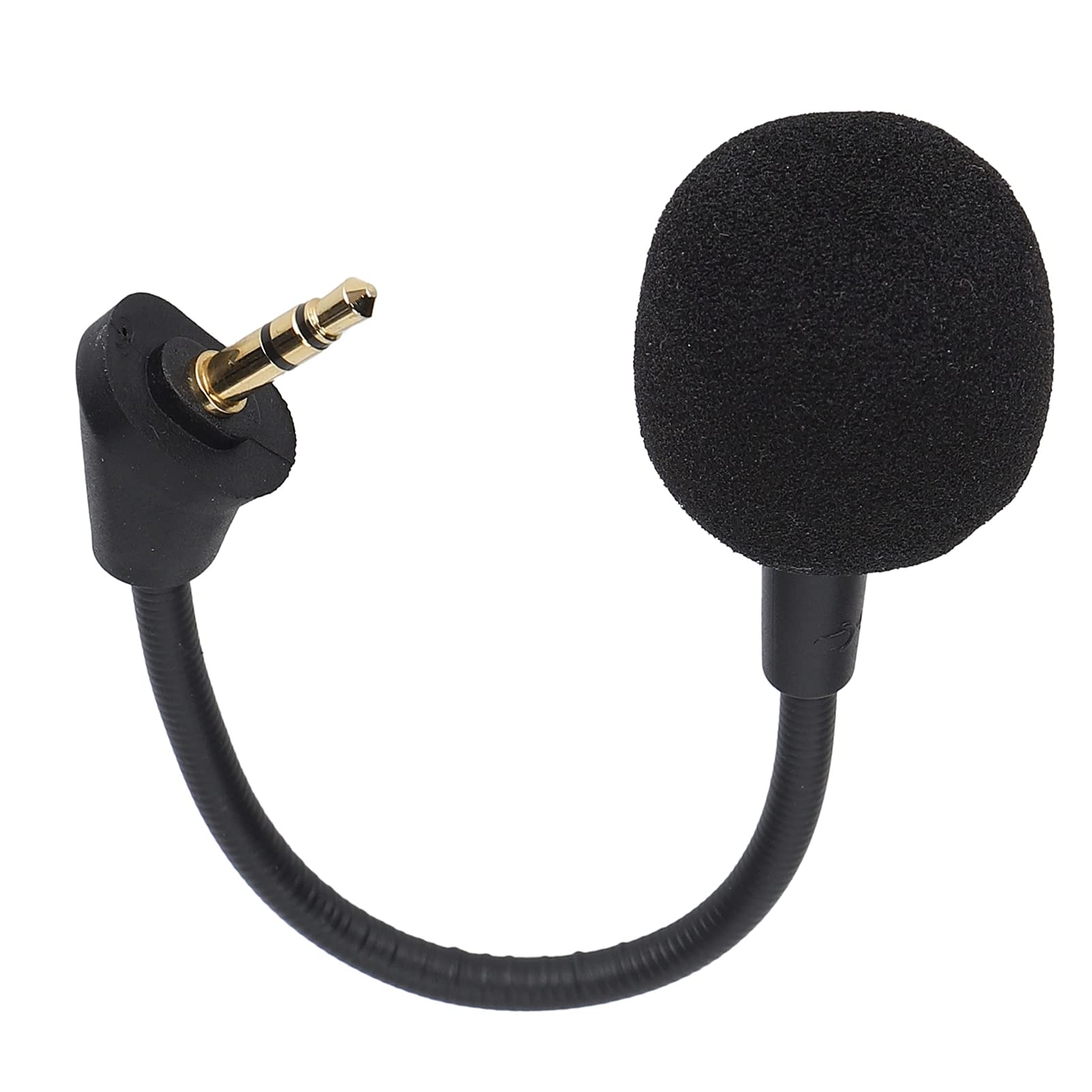 Cloud Alpha Mikrofon, Abnehmbares Ersatzmikrofon 3,5 mm-Klinke Noise Cancelling Gaming Headset Mikrofon Ersatzteil Abnehmbares Ersatzmikrofon