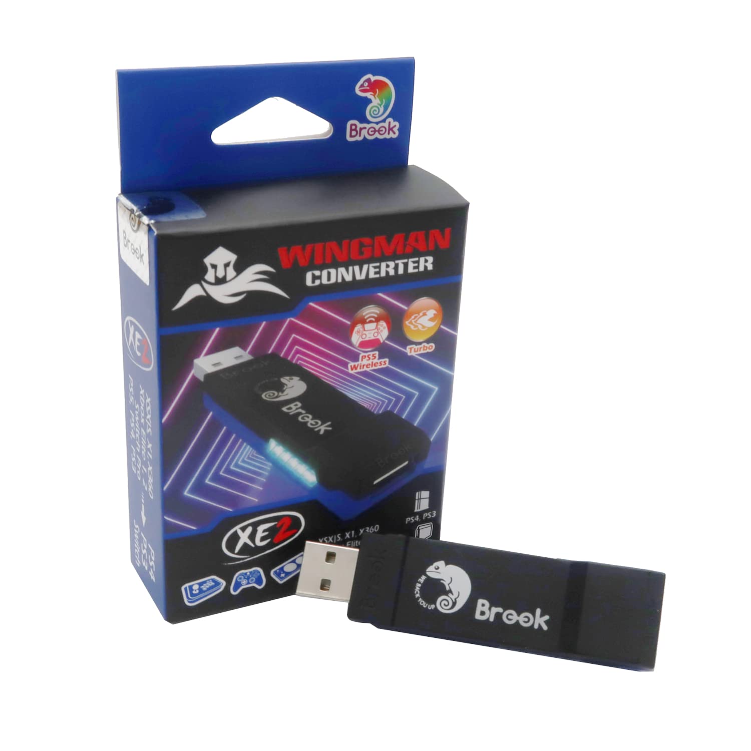 Mcbazel Brook Wingman XE2 für Xbox Series X|S/Xbox One/Elite 2/PS5/PS4/PS3/NS Switch/Switch 2 Controller zu PS4/PS3/Switch/PC