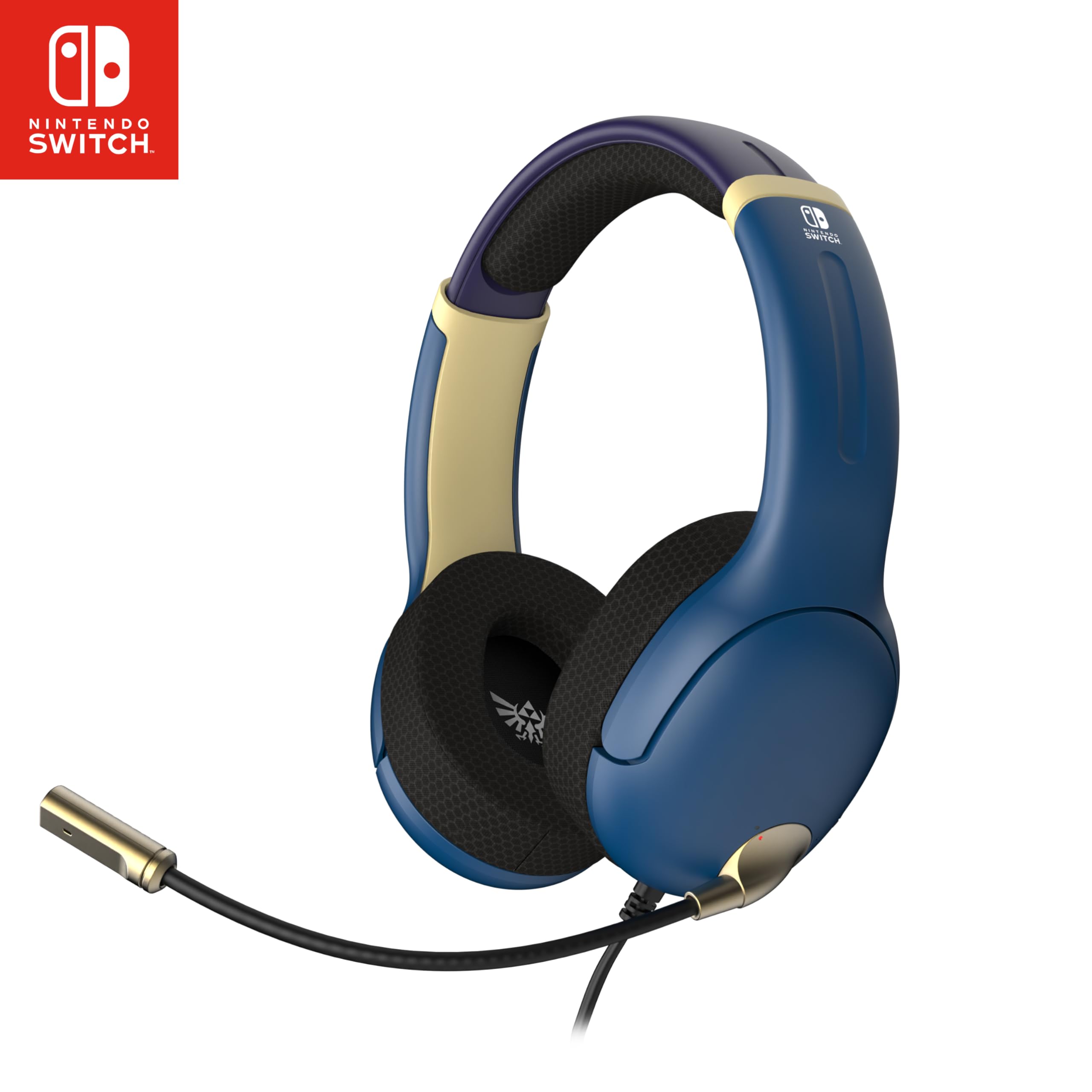 PDP Airlite Headset Wired Hyrule Blue