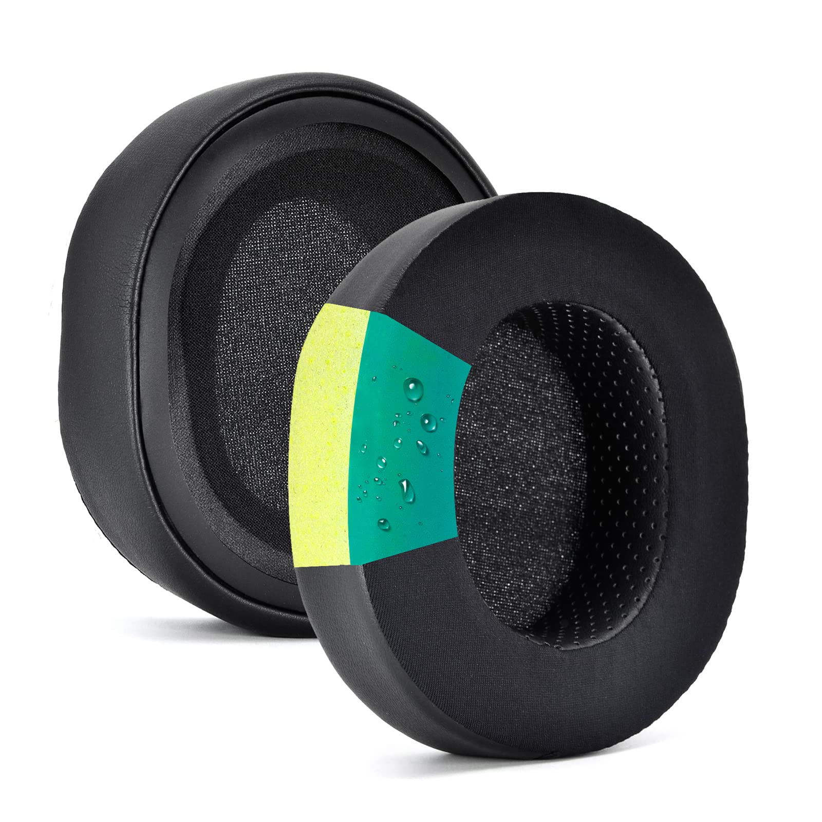 Yizhet Cooling-Gel Ersatz Ohrpolster Kompatibel mit SteelSeries Arctis (3, 5, 7, 9X, Pro usw.), Gaming-Kopfhörer Memory-Schaum-Polster