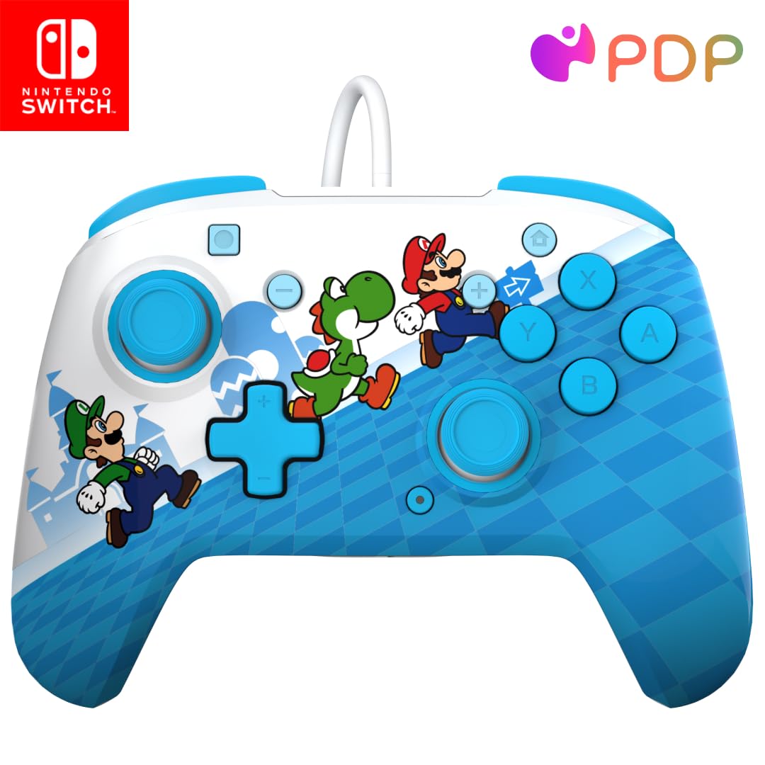 PDP REMATCH Kabelgebundener Controller Mario Escape Nintendo Switch