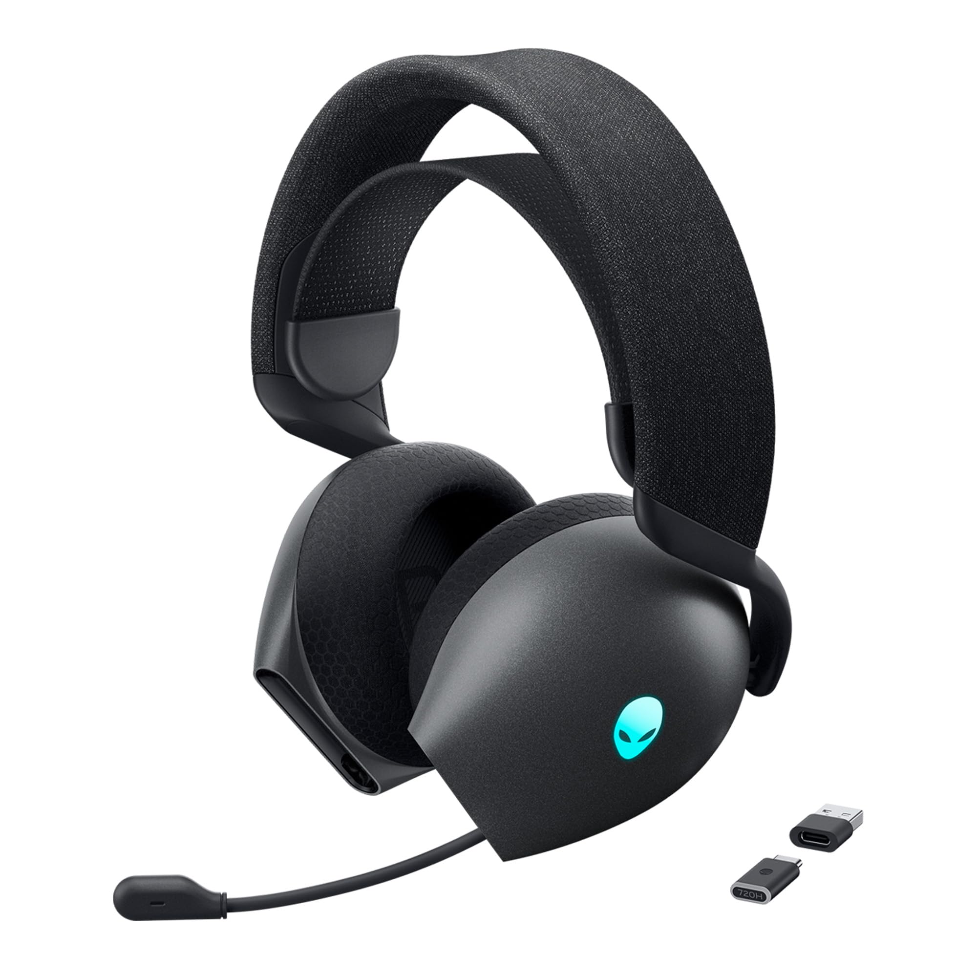 Alienware AW720H Dual-Mode kabelloses Gaming Headset - Dark Side of The Moon