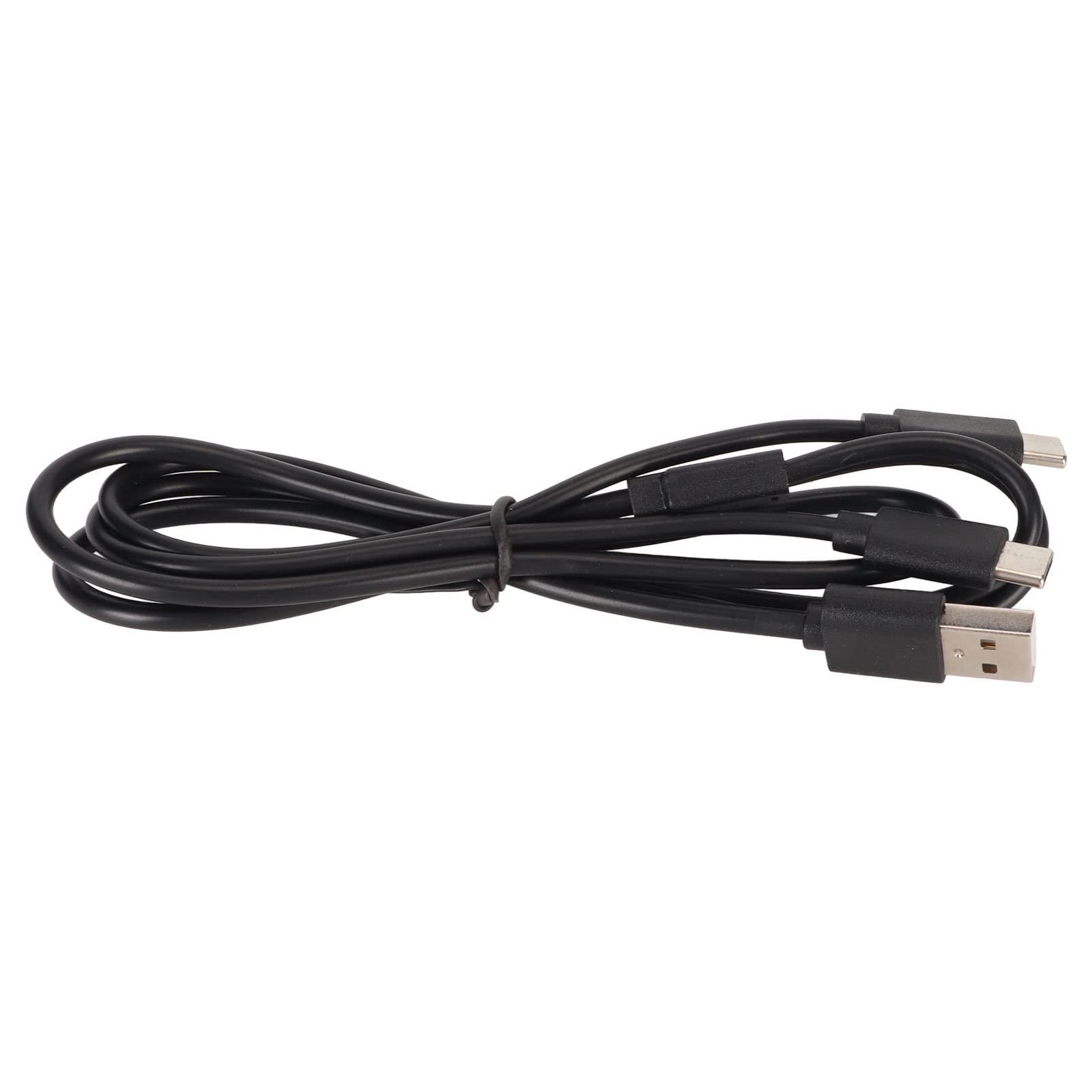 Yunseity Verbindungskabel für PVR2, PS5, Switch, Switch OLED, USB-auf-Dual-USB-C-Ladekabel für VR-Headset und Gaming-PC, 2,8 Fuß, 5 V 2 A