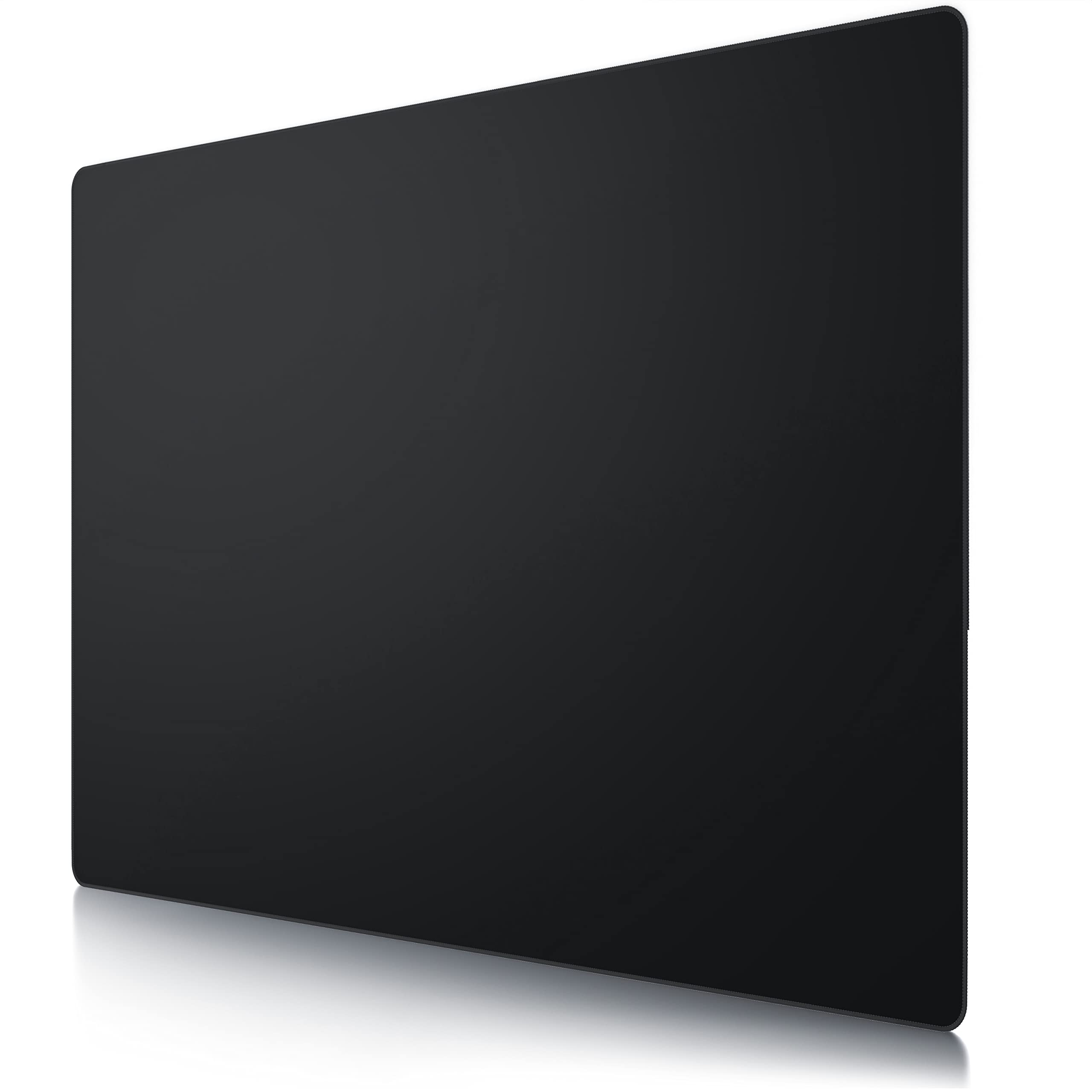 Titanwolf - XXXL Übergröße Mauspad 1200x800 mm - XXXL Großformat - Schreibtischunterlage - gummierte Rückseite - rutschfest und abwaschbar - Gaming - Präzision und Geschwindigkeit - Schwarz