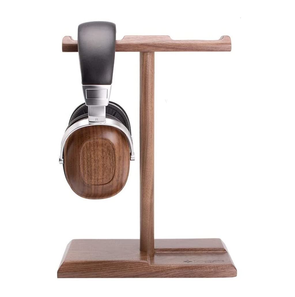 Gaming Headset Ständer Abnehmbarer Kopfhörerständer Aus Holz, Kopfhörerständer, Doppelseitig, Kopfhörerständer, Spielkopfhörerständer Universal Controller Halte