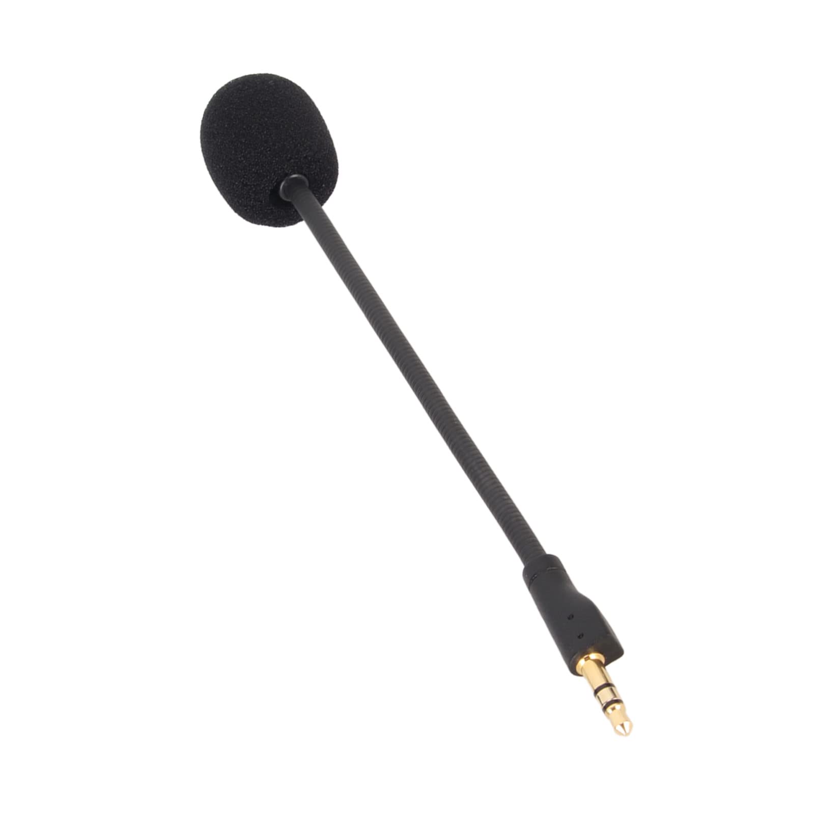 Ersatz Gaming Mikrofonarm für G PRO/G PRO X Kabellose Gaming Headsets, Abnehmbares Gaming Mikrofon mit Geräuschunterdrückung und Vergoldetem 3,5 mm Stecker