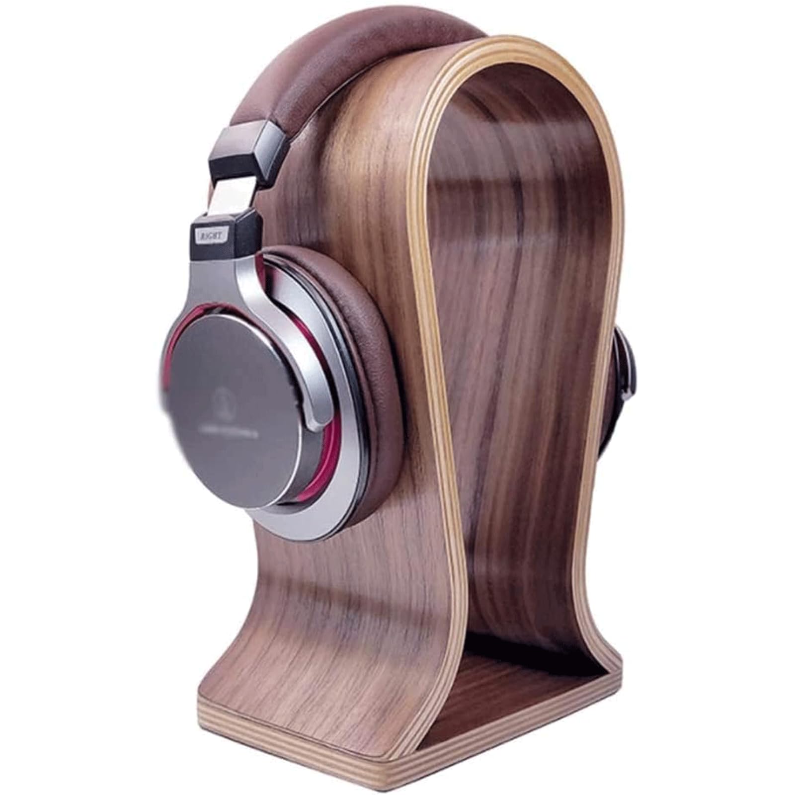 Glatter, bequemer Headset-Halter, Gaming-Kopfhörerständer, Holz-Kopfhörerhalter, Gaming-Headset-Aufhänger
