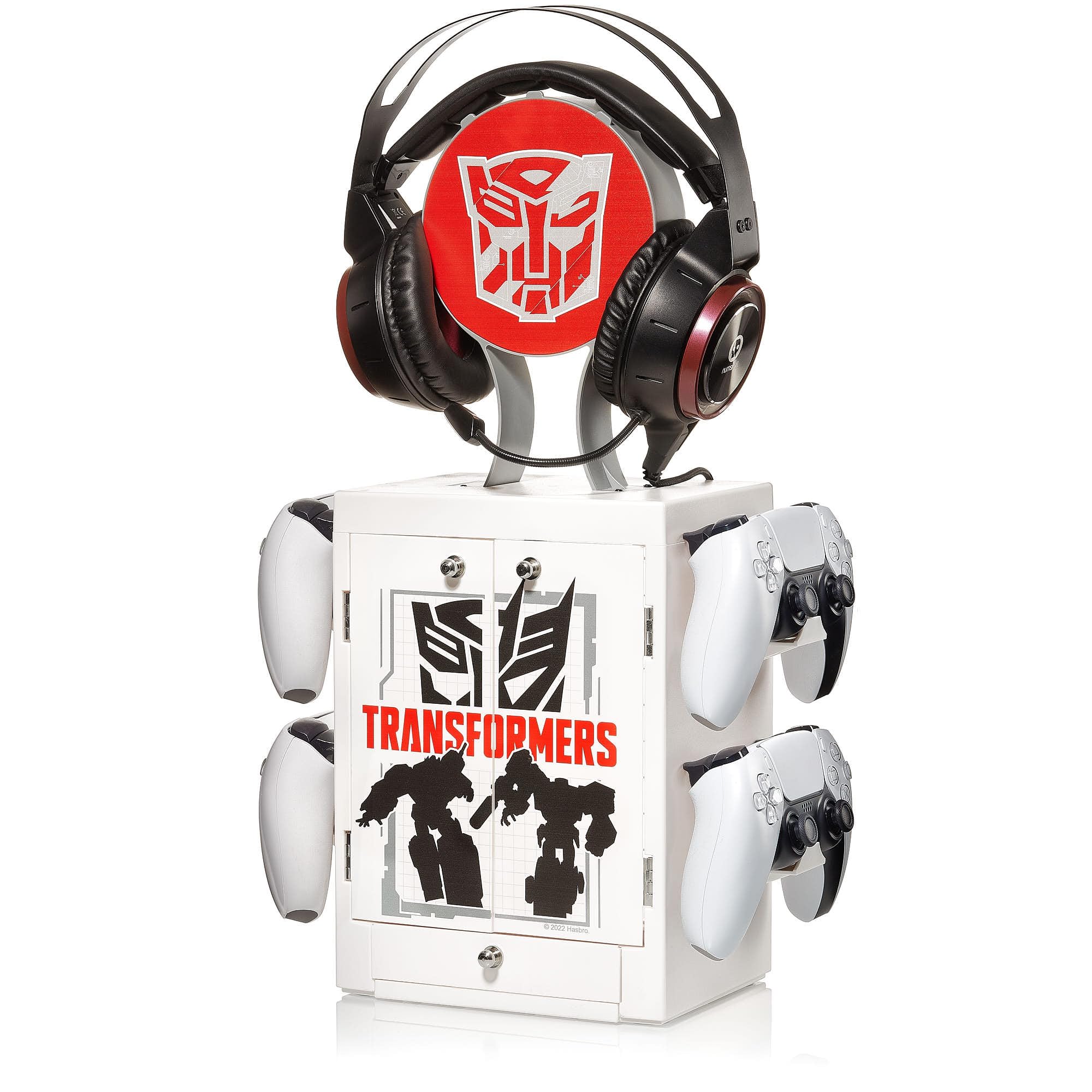 Numskull Offizieller Transformers Gaming Locker Controller Halter & Headset Ständer für PS5, Xbox Series X|S und Nintendo Switch