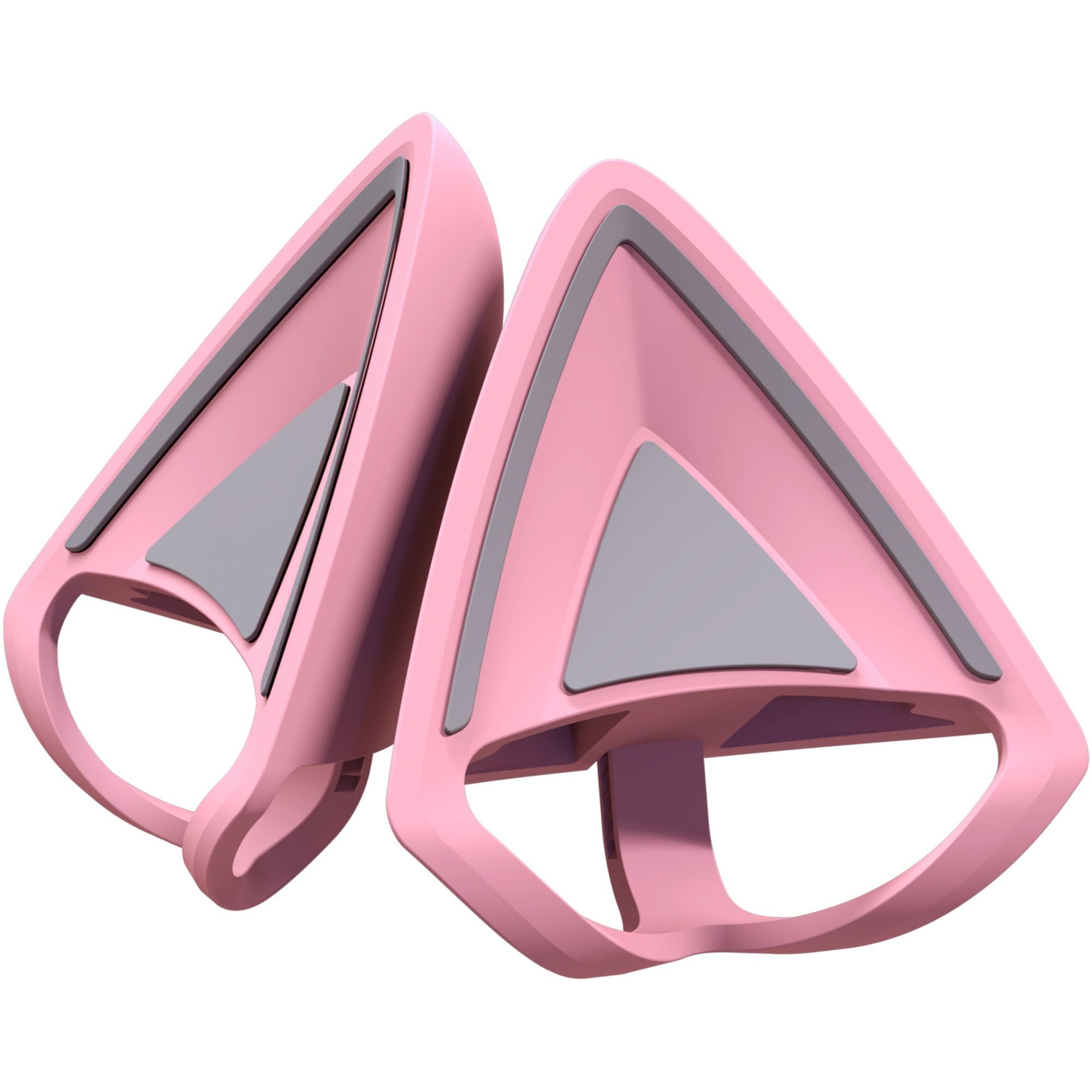 Razer Kitty Ears V2 - Universelle Passform Katzenohren für Headsets (Ohrhaken Katzen, Universal verstellbare Träger, leichtes Silikon Premium 26g) Pink