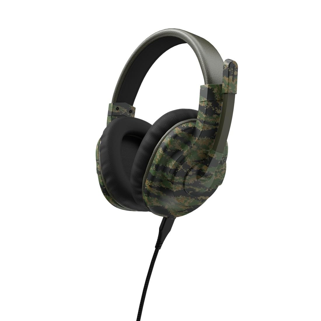 uRage Gaming-Headset SoundZ 330 V2, kabelgebundene Multi-Plattform Kopfhörer für PS5/PC, Over-Ear, in Camouflage