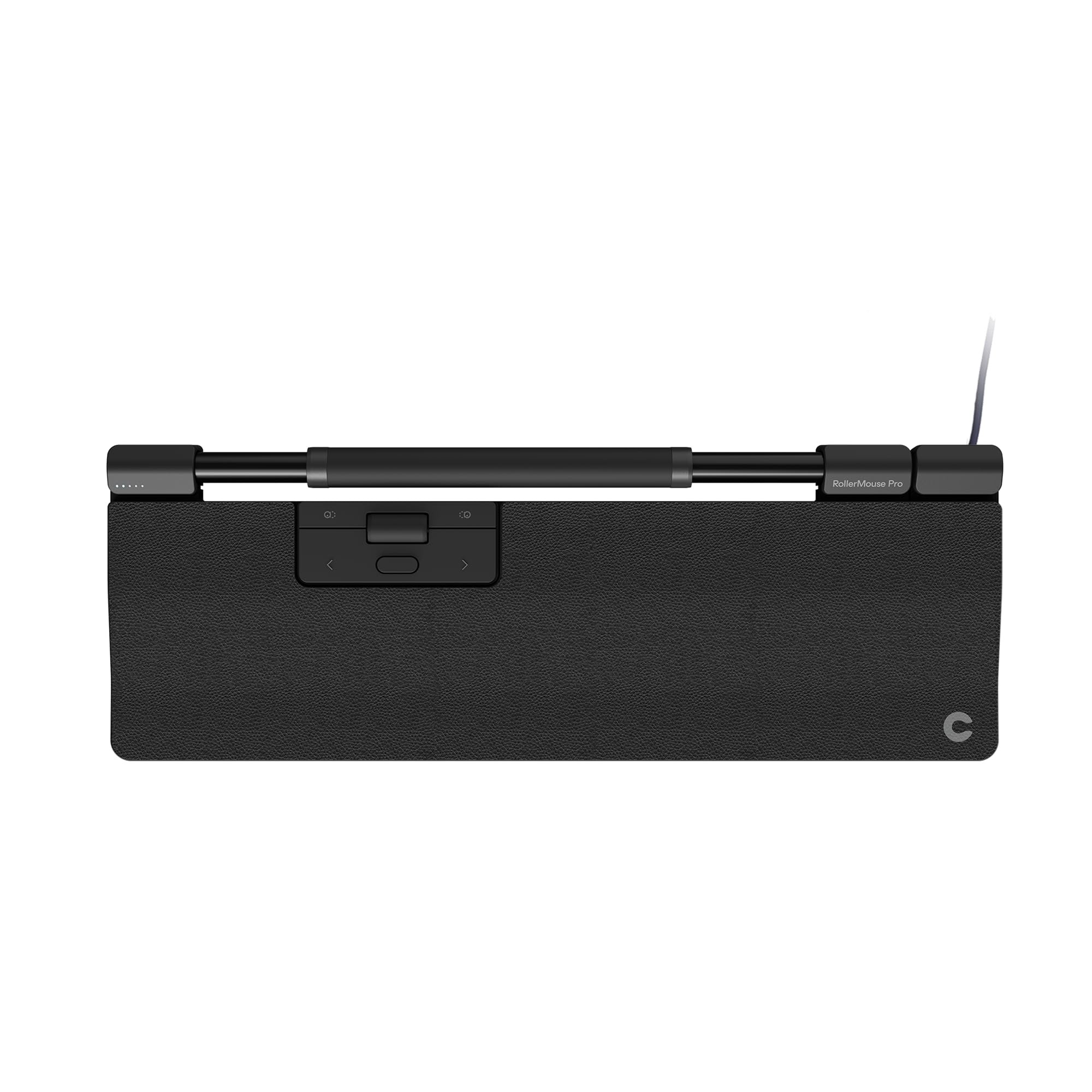 Contour RollerMouse Pro, Extended - Ergonomische Maus zur Linderung von Nacken-, Schulter- und Handgelenksschmerzen, zentrales Rollerbar-Design, 600-2800 DPI, Kabel, Plug & Play für Mac/PC