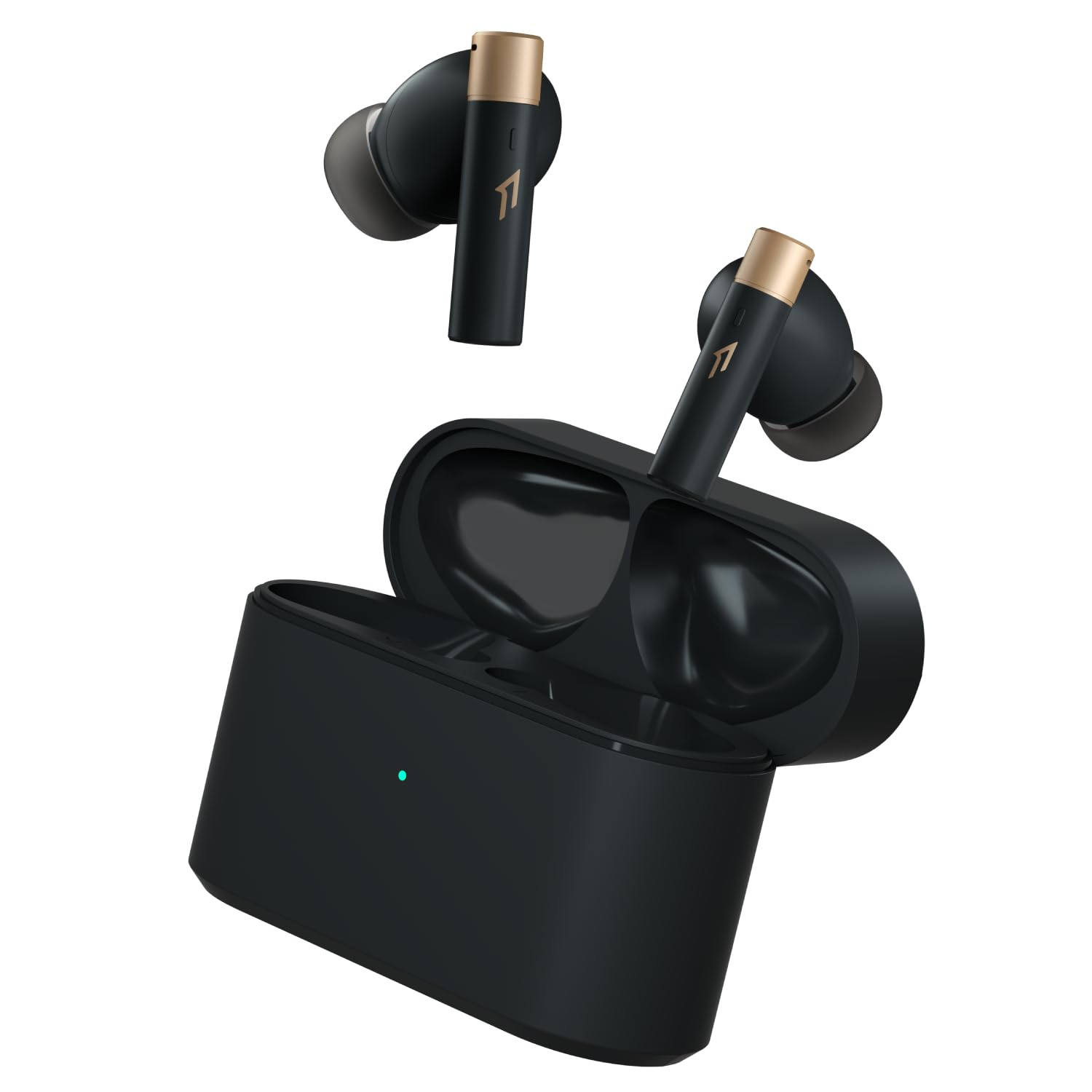 1MORE Q30 Active Noise Cancelling Kopfhörer, Kopfhörer Kabellos mit 42dB Adaptiver Geräuschunterdrückung, Bluetooth 5.3 In Ear Noise Cancelling Ohrhörer, 6 Mikrofonen, Räumlichem Audio, 30H Spielzeit
