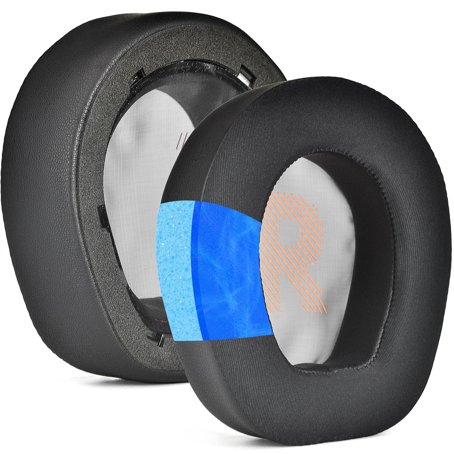 Defean Quantum 800/Q800/Q600 Kühlgel-Ohrpolster, Ersatzbezug, hochdichter Schaumstoff, kompatibel mit JBL Over-Ear ANC Performance Gaming-Kopfhörern