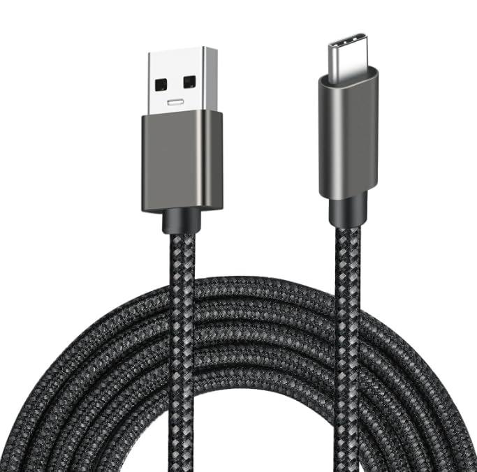 USB-C-Ladekabel, 1 m, kompatibel mit Corsair Virtuoso RGB SE, XT, HS75 XB, HS80 Wireless High-Fidelity-Gaming-Headset