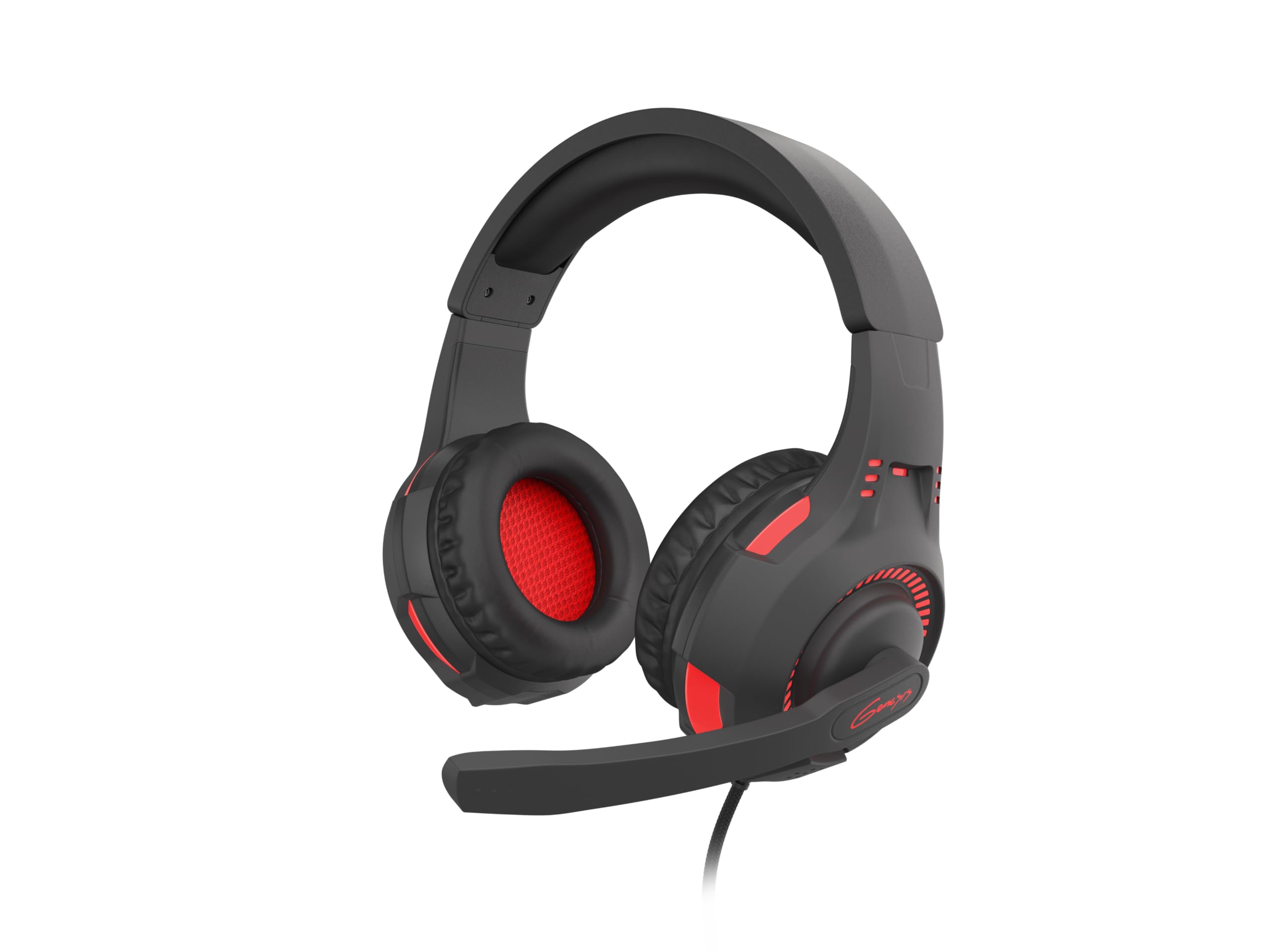 Genesis Radon 210 Gaming-Headset – Virtueller 7.1 Surround Sound, USB, Geräuschunterdrückendes Mikrofon, RGB-Beleuchtung, Schwarz