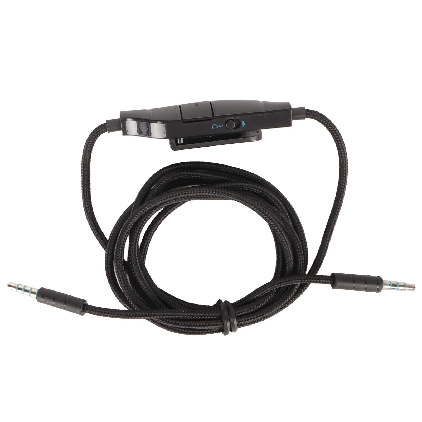 Ersatz-Soundkabel für G633 G933 G935 G635, 3,5-mm-Gaming-Headset-Aux-Kabel mit Integrierter Mikrofon-Stummschaltung und Lautstärkeregelung