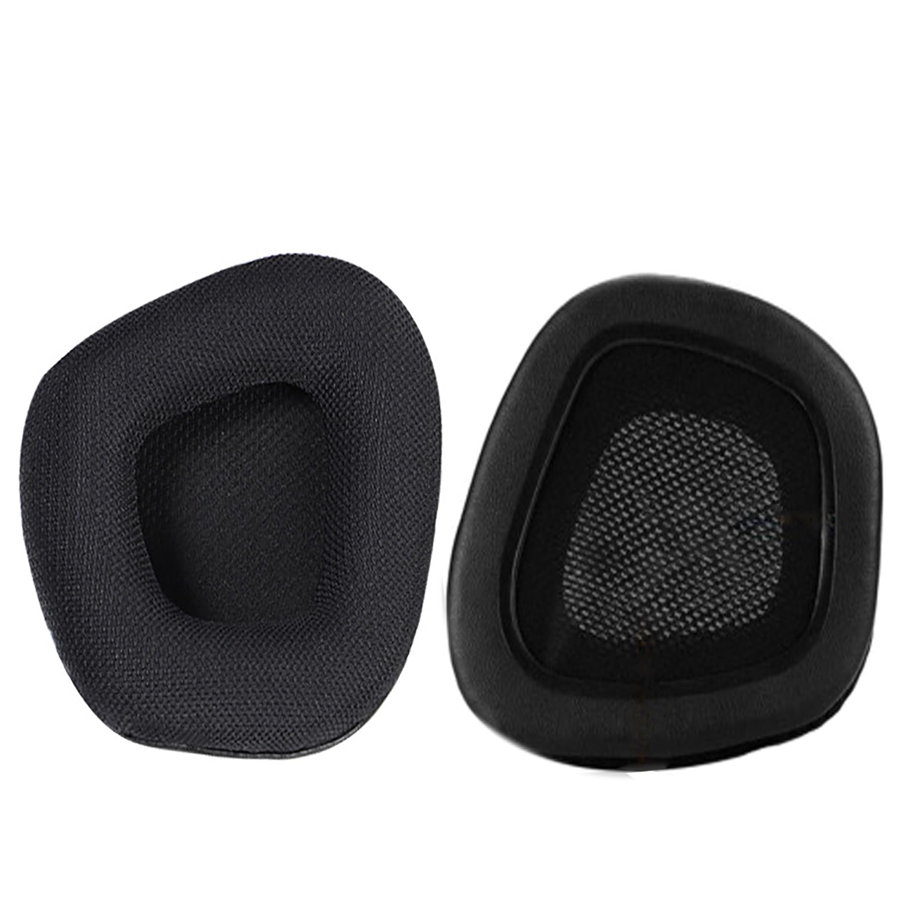 Ersatz-Ohrpolster für Corsair Void Pro, Void Pro RGB, Void Pro RGB SE, Void Elite, Void Elite RGB kabelgebundene/kabellose Gaming-Headsets mit schwarzem Netzgewebe, Memory-Schaum-Ohrpolster