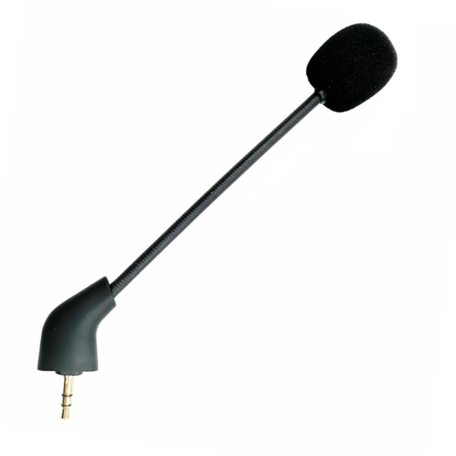 Ersatz 3,5mm Boom Mikrofon kompatibel zu Post-2021, Kingston HyperX Cloud 2 II Core Pro X, Mikrofon mit Rauschunterdrückung für PS5 Switch, Mac PC