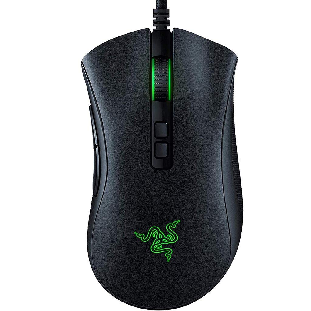 RajoNN Mäuse, Computer-Gaming-Maus, kabelgebunden, optischer 20K-DPI-Sensor, 8 programmierbare Tasten, 50G-Beschleunigung, 5 Gruppen Onboard-Speicher, RGB-Mäuse für PC, Laptop, Windows