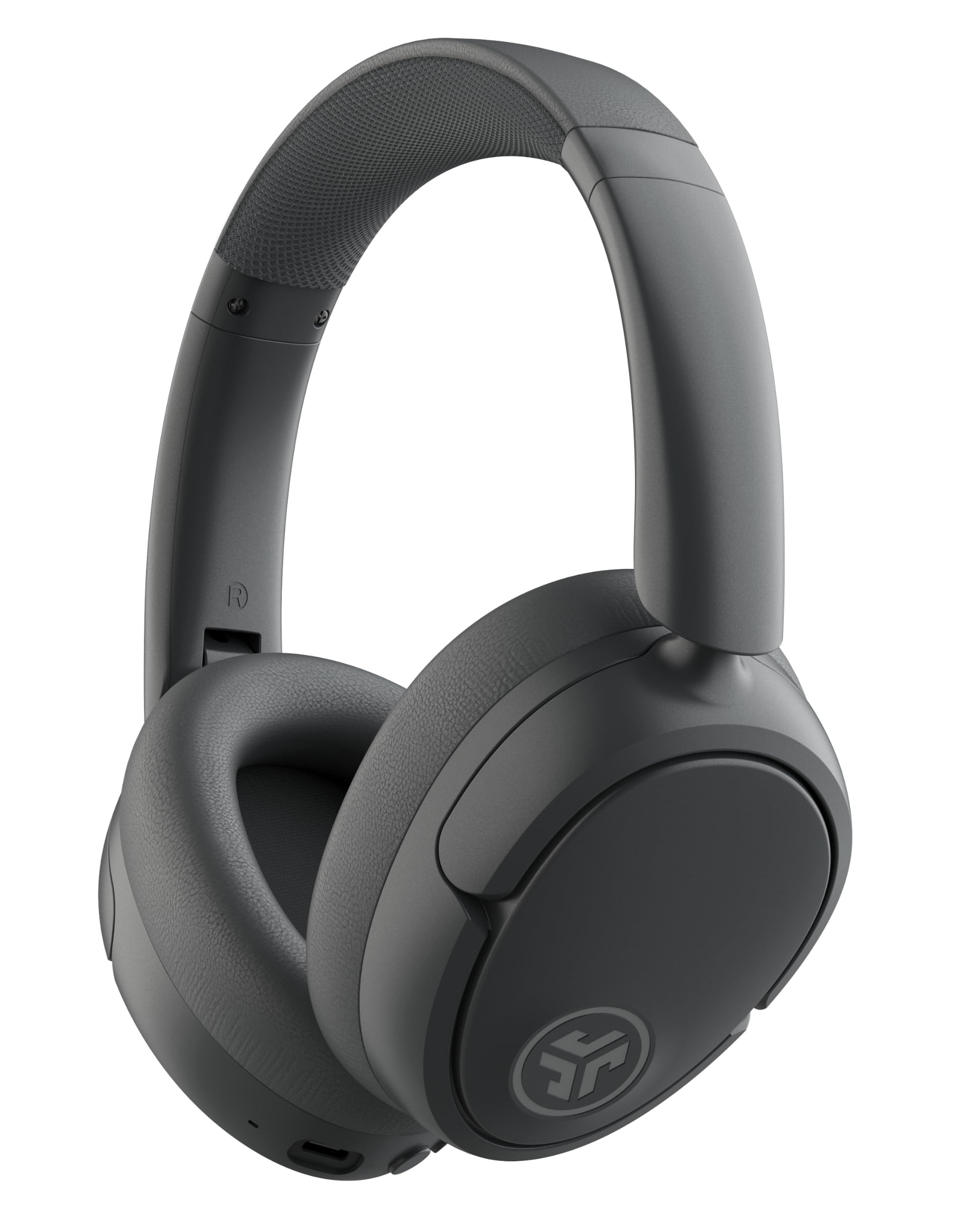 JLab JBuds LUX ANC Noise Cancelling Kopfhörer Over Ear Bluetooth kabellos mit Mikrofon und aktiver Geräuschunterdrückung, 70+ Std. Spielzeit, Faltbare Bluetooth Headphones, Immersive Audio, Graphit