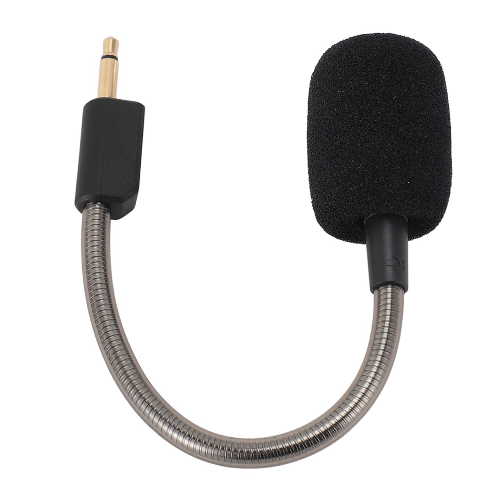 Ersatz Spiel Mic für Razer Blacks Hark V2 BlackSharV2 Pro, Geräusch Unterdrückung Schwamm Einstellbarer Mikrofon Arm, 3,5-mm-Buchse Abnehmbares Game Boom Mikrofon für