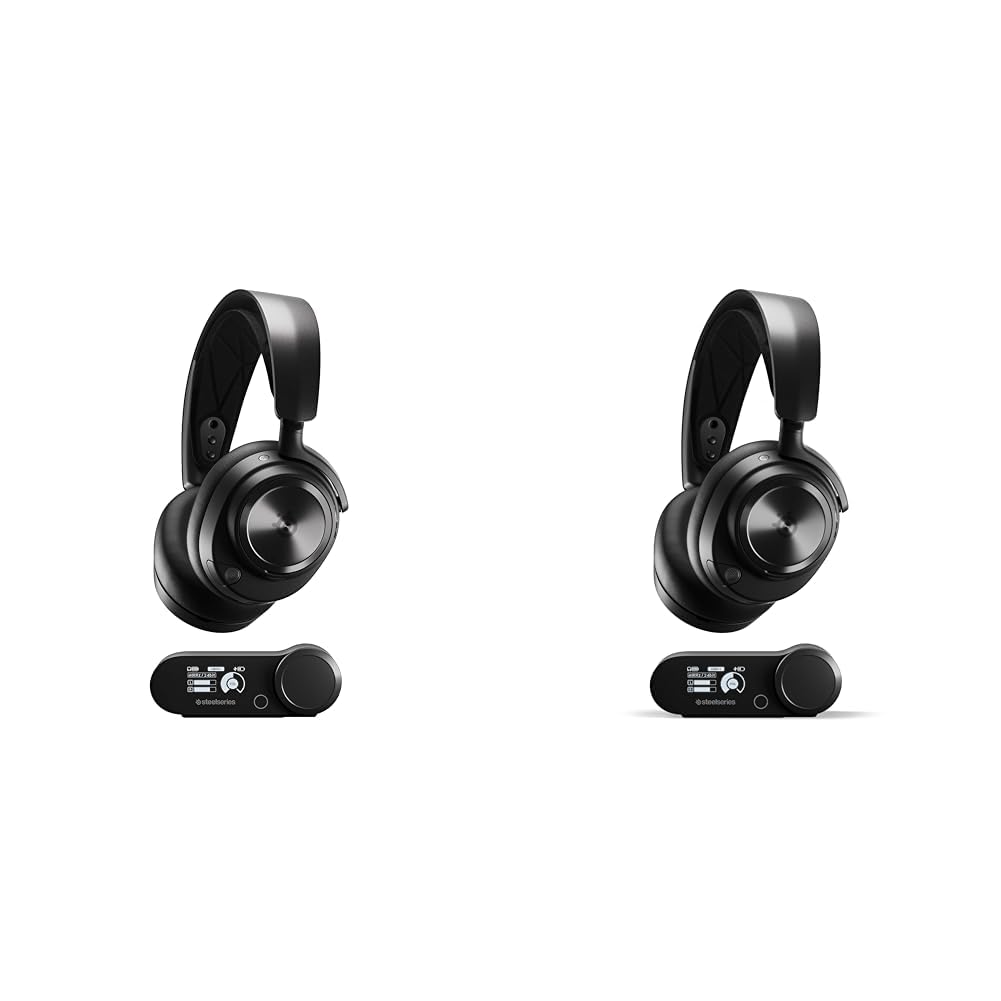 SteelSeries Arctis Nova Pro Wireless Xbox - Multi-System Gaming-Headset – Xbox & Arctis Nova Pro Wireless - Multi-System Gaming-Headset – Hi-Fi-Treiber – Active Noise Cancellation –PC