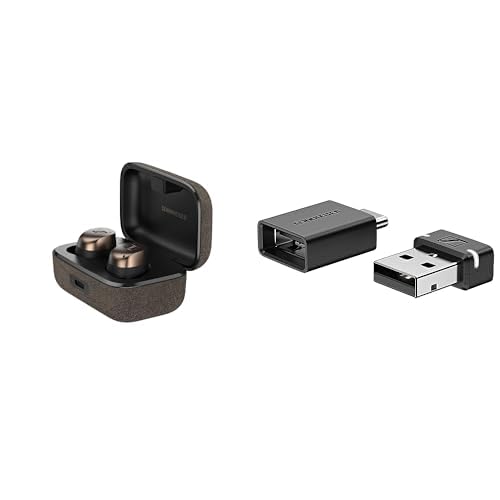 Sennheiser Kopfhörer Bundle Momentum True Wireless 4, BTD 600 Bluetooth USB-Dongle