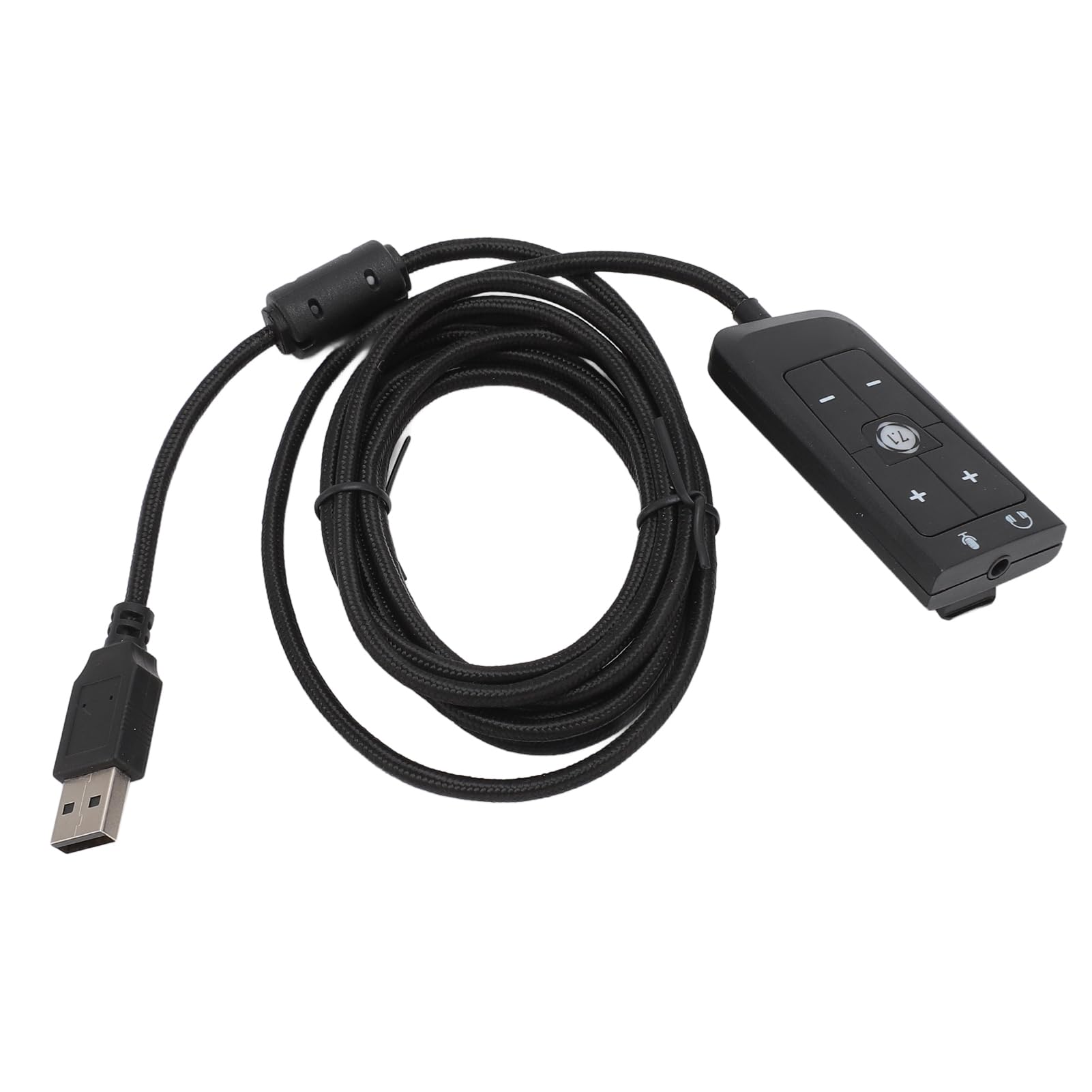 USB-zu-3,5-mm-Klinken-Audio-Soundkarten-Adapter für Kingston Cloud II, Gaming-Headset 7.1-Kanal-USB-Soundkarte für PS5, für Series X S