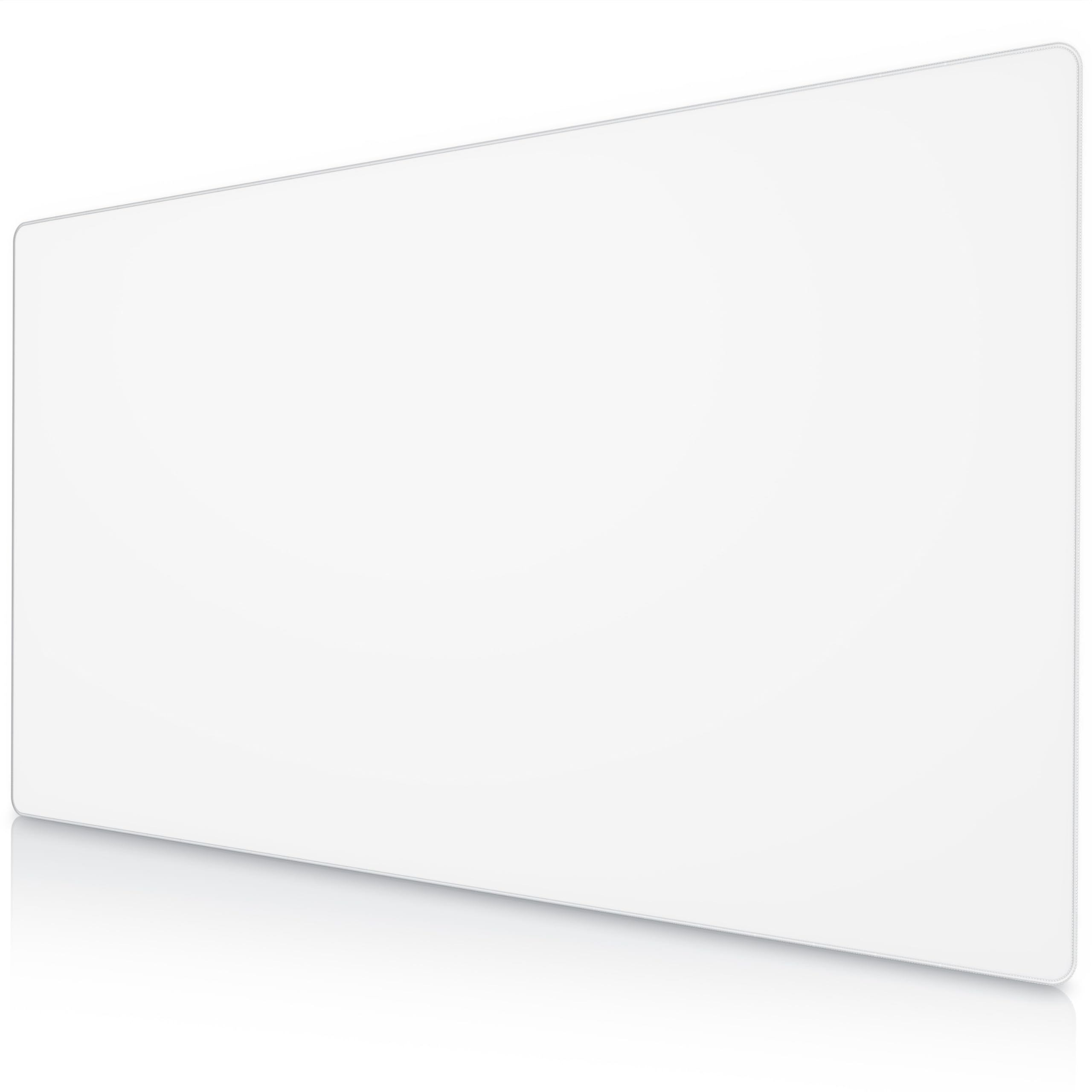 Titanwolf - XXXL Übergröße Mauspad 1500x800mm - Gaming Mousepad Groß - 150x80 cm Tischunterlage Large Size - verbessert Präzision und Geschwindigkeit XXXL - für Logitech Maus und Tastatur - Weiss