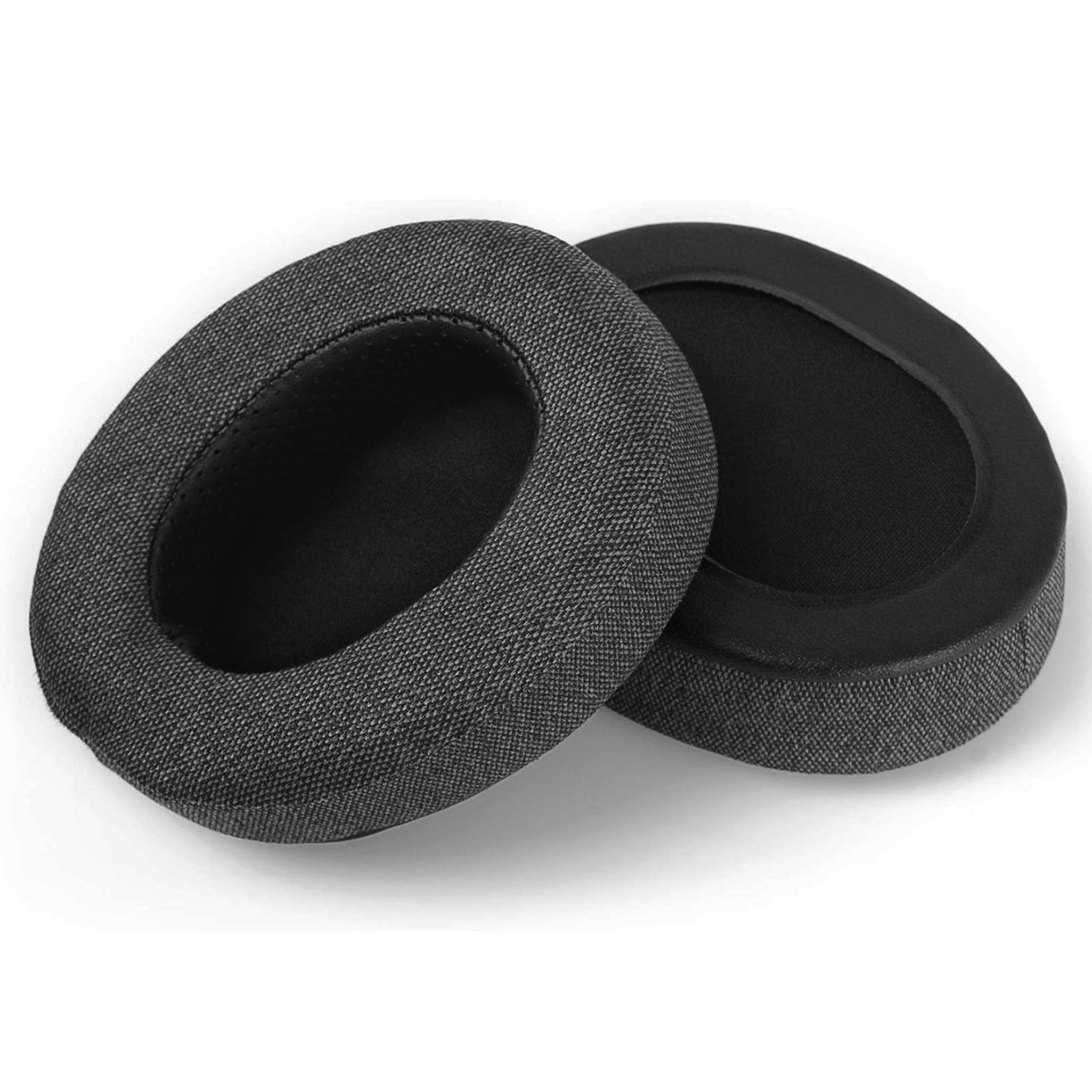 Ersatz Ohrpolster Kissen Kompatibel mit HyperX Cloud 1/2/3/Pro/Core/Alpha/Alpha S/Flight/Stinger/Mix/CloudX/CloudX Chat Kopfhörer Headset Ohrpolster mit atmungsaktivem Stoff.