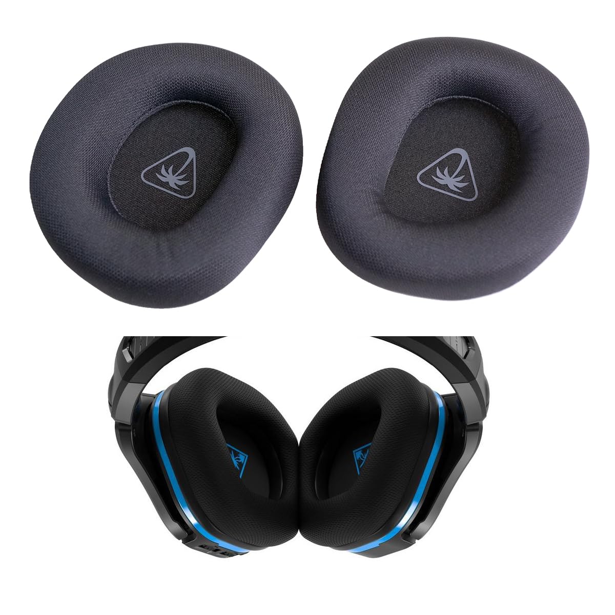 V-MOTA Ohrpolster kompatibel mit Turtle Beach Stealth 600 Gen 2/600 Gen2 USB/600 Gen 2 MAX Wireless Gaming Headset, Ersatz-Ohrpolster, Reparaturteile (1 Paar)