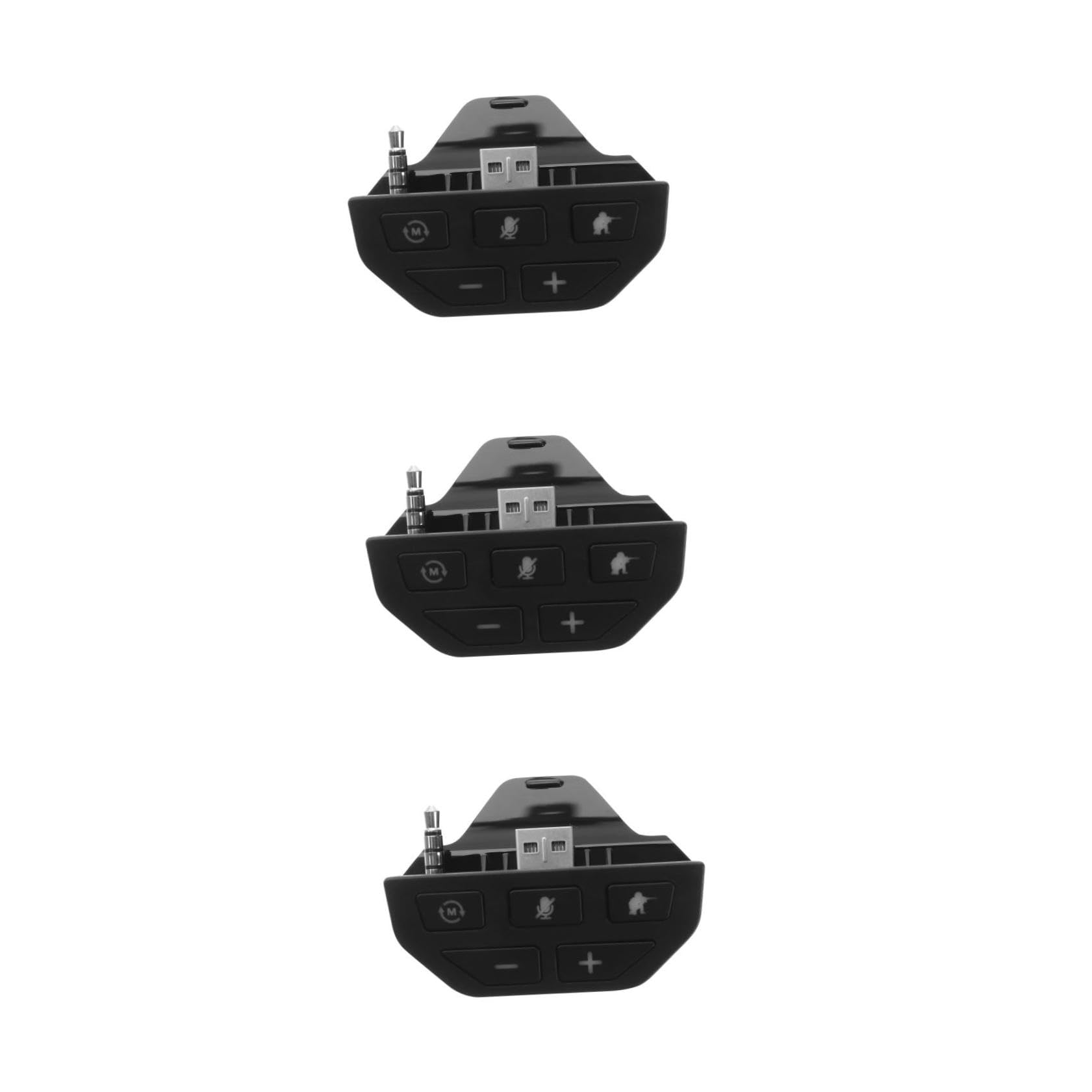Angoily 3stücke Headset Adapter Für Kompakter Stereo Kopfhörer Mit Audioanschluss Für Gaming Und