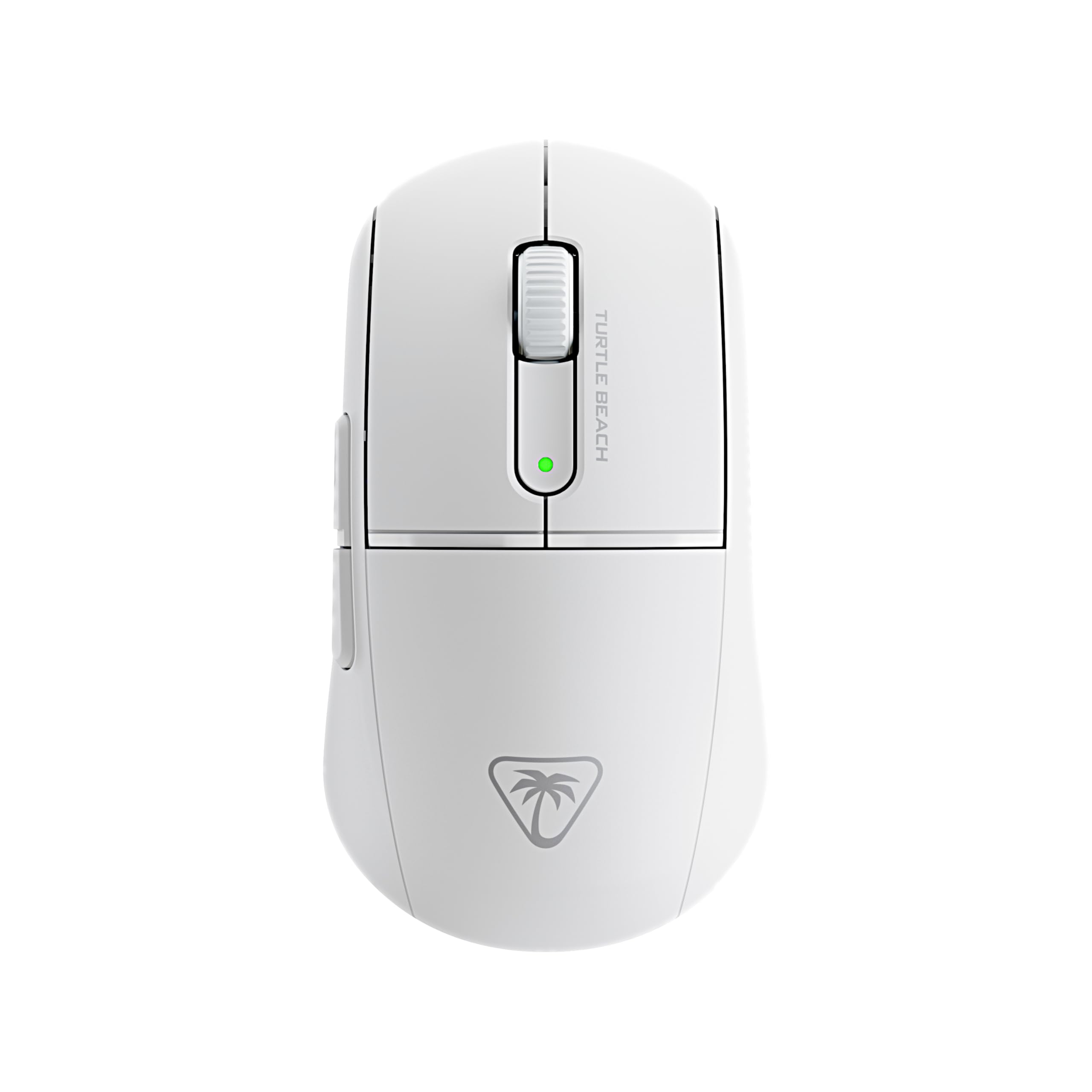 Turtle Beach Burst II Air – Kabellose 2,4-GHz-Gaming-Maus: ultraleichte 47 g, Optical Switches, symmetrisch, optischer Sensor, 26k DPI, Bluetooth, bis zu 120h Akkulaufzeit - Weiß