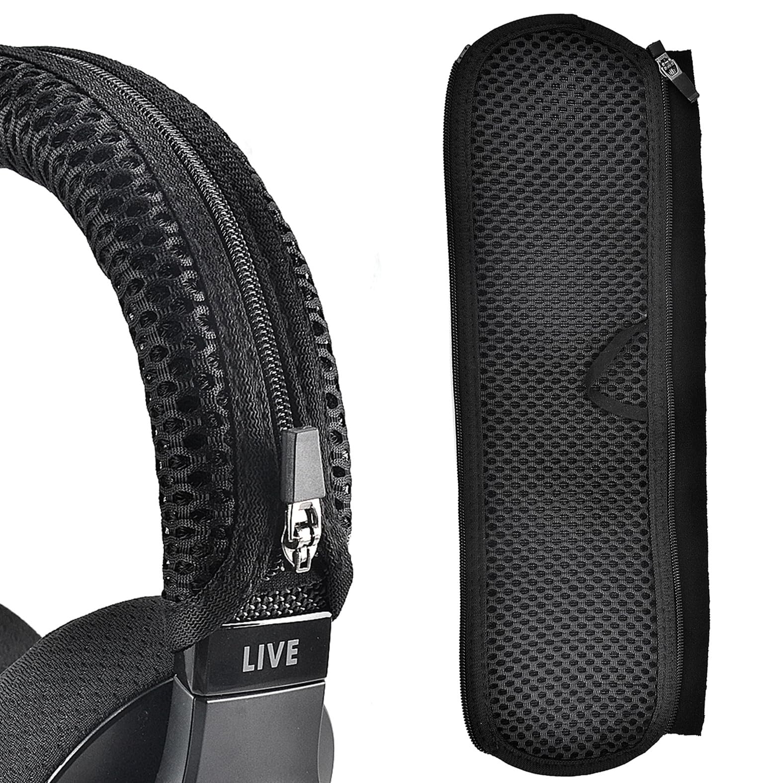 INF Ersatz-Kopfbandpolster für JBL Tune/live/E-Serious, Marshall-Serie, Reduzieren Sie den Druck auf Kopf und Ohren, Kopfbandabdeckung aus Polyester