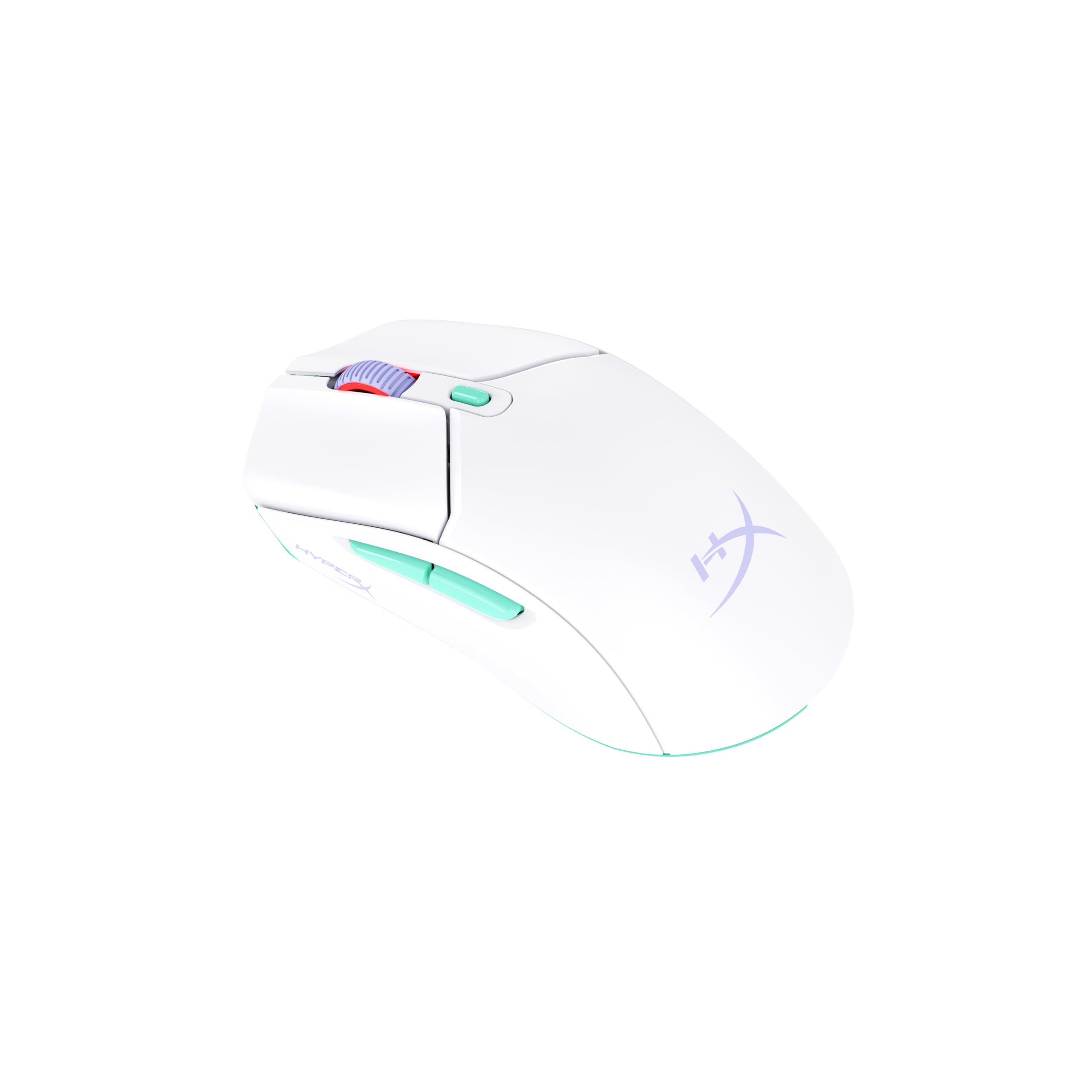 HyperX Pulsefire Haste 2 Core Wireless - Gaming-Maus für PC, Lange Akkulaufzeit, leicht, benutzerdefinierter Kernsensor, duale drahtlose Konnektivität, Weiß