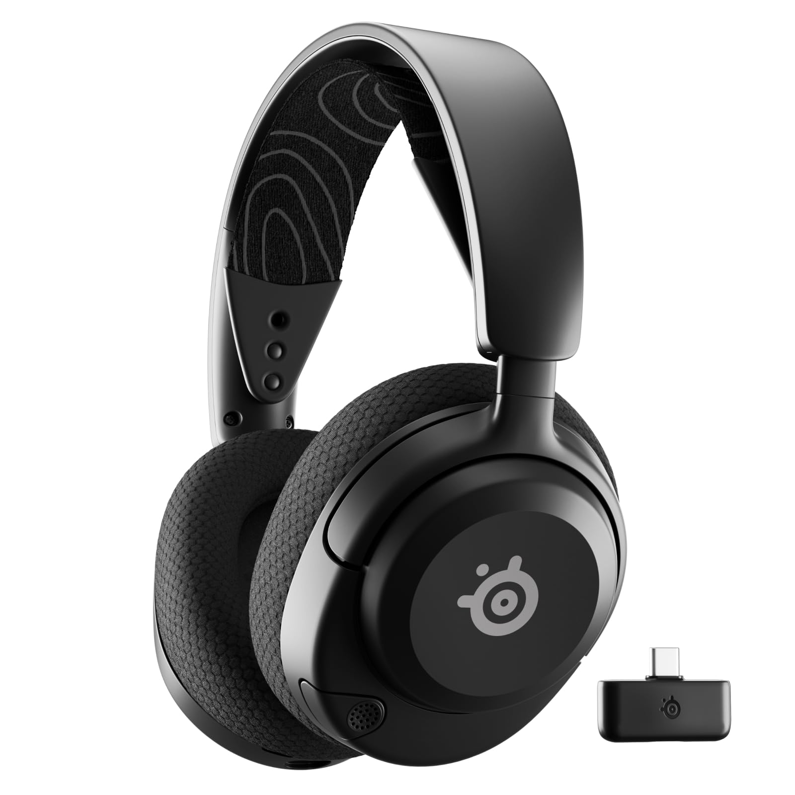 SteelSeries Arctis Nova 5 Wireless Multi-System Gaming Headset — Neodym-Magnettreiber — 100+ Audio-Voreinstellungen — 60 HR Akku — 2,4 GHz oder BT — ClearCast Gen2.X Mikrofon — PC, PS5, PS4, Switch,